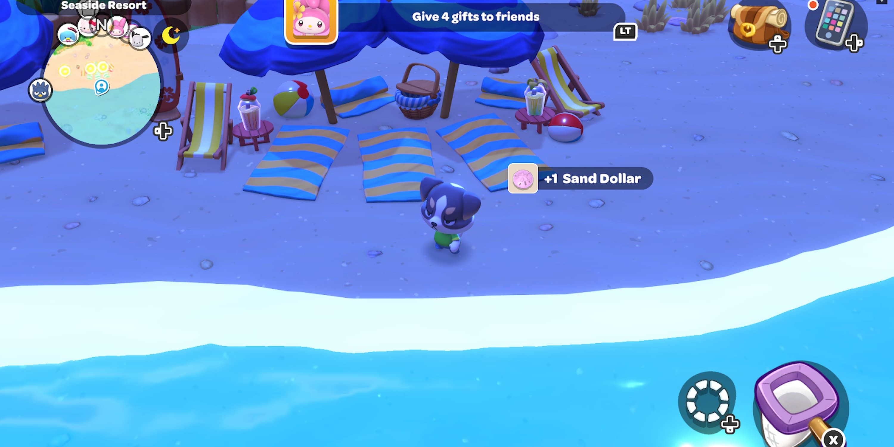 beach hello kitty island adventures