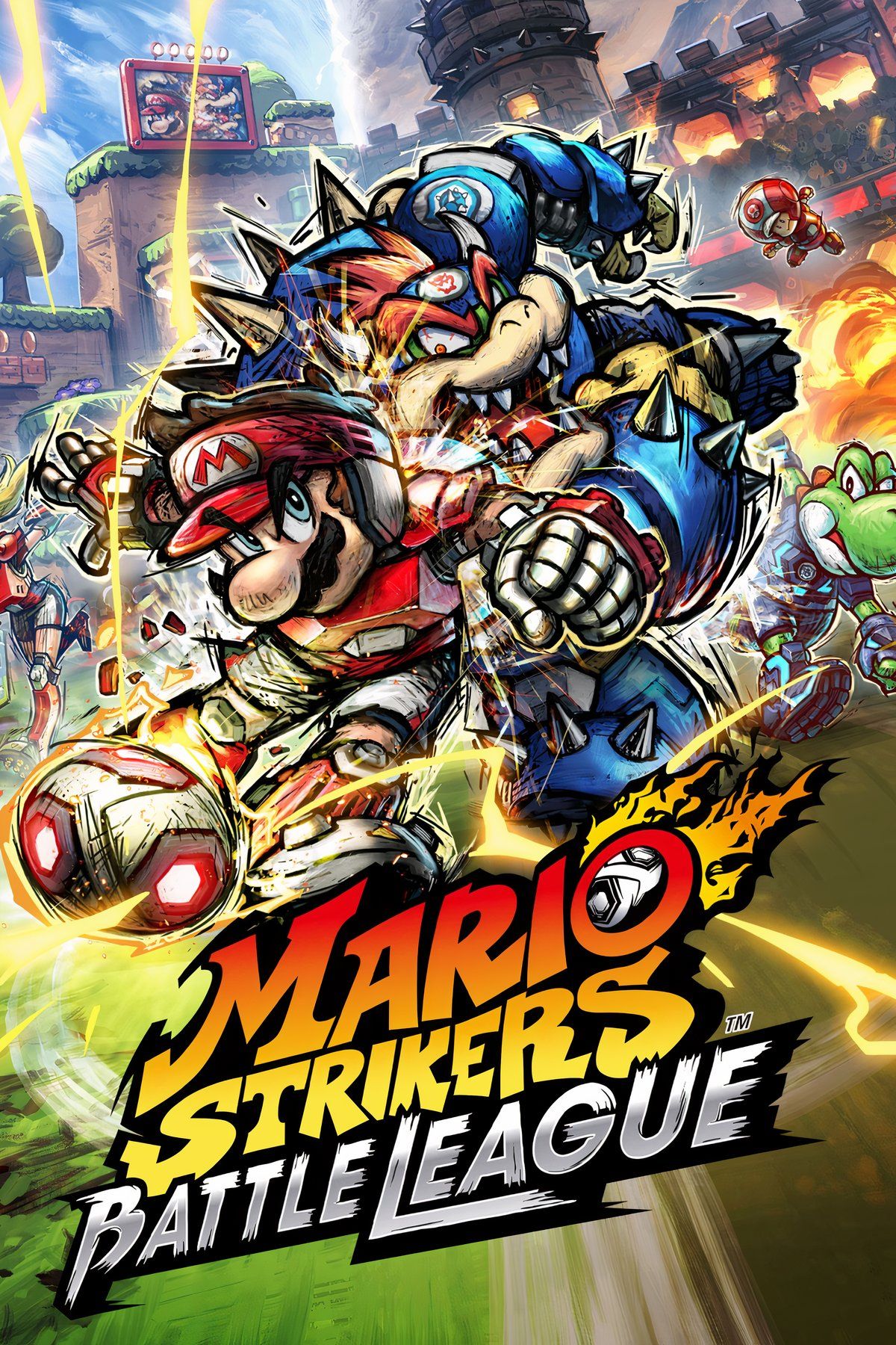 Mario Strikers: Battle League Tag Page Cover Art