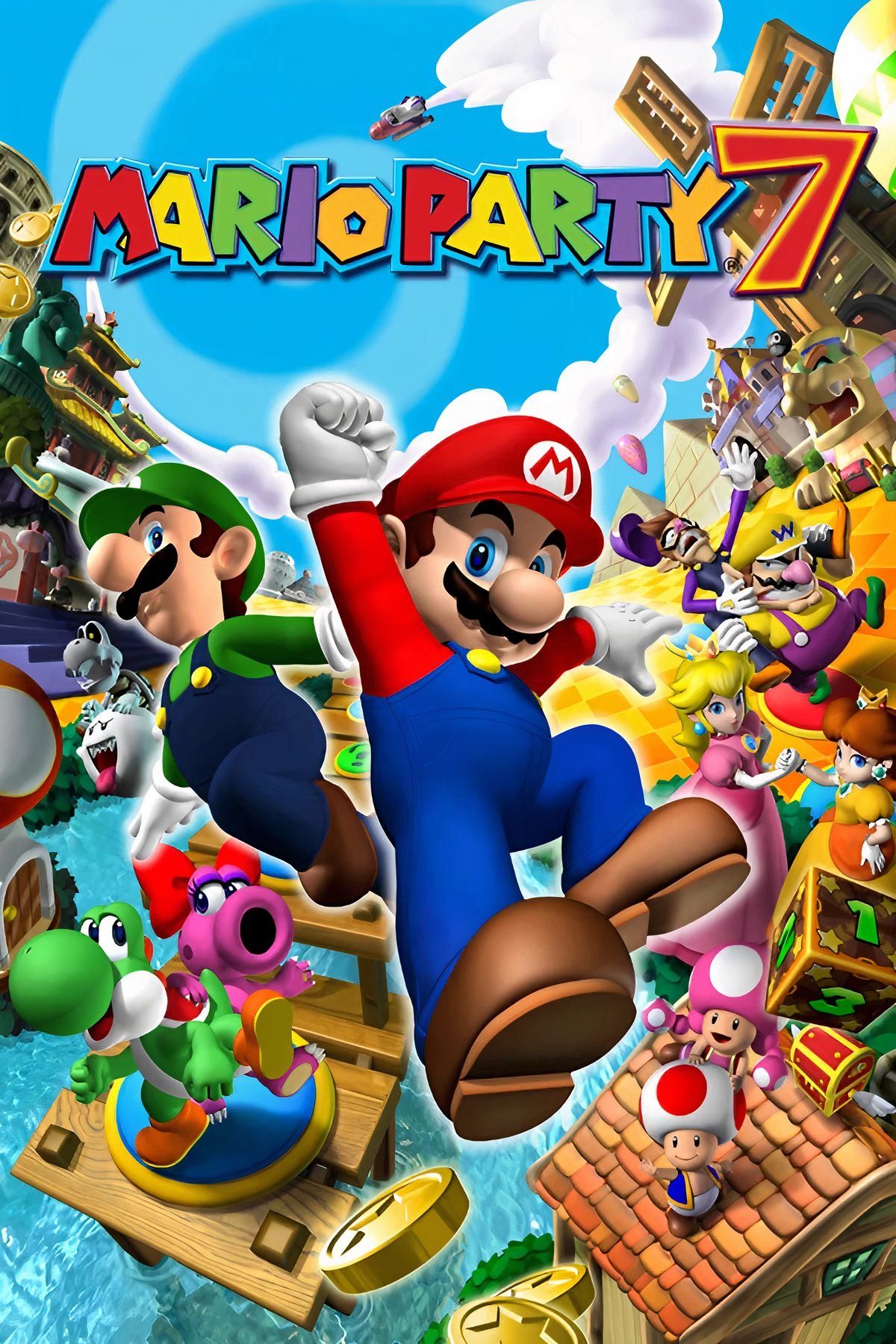 Mario Party 7 Tag Page Cover Art