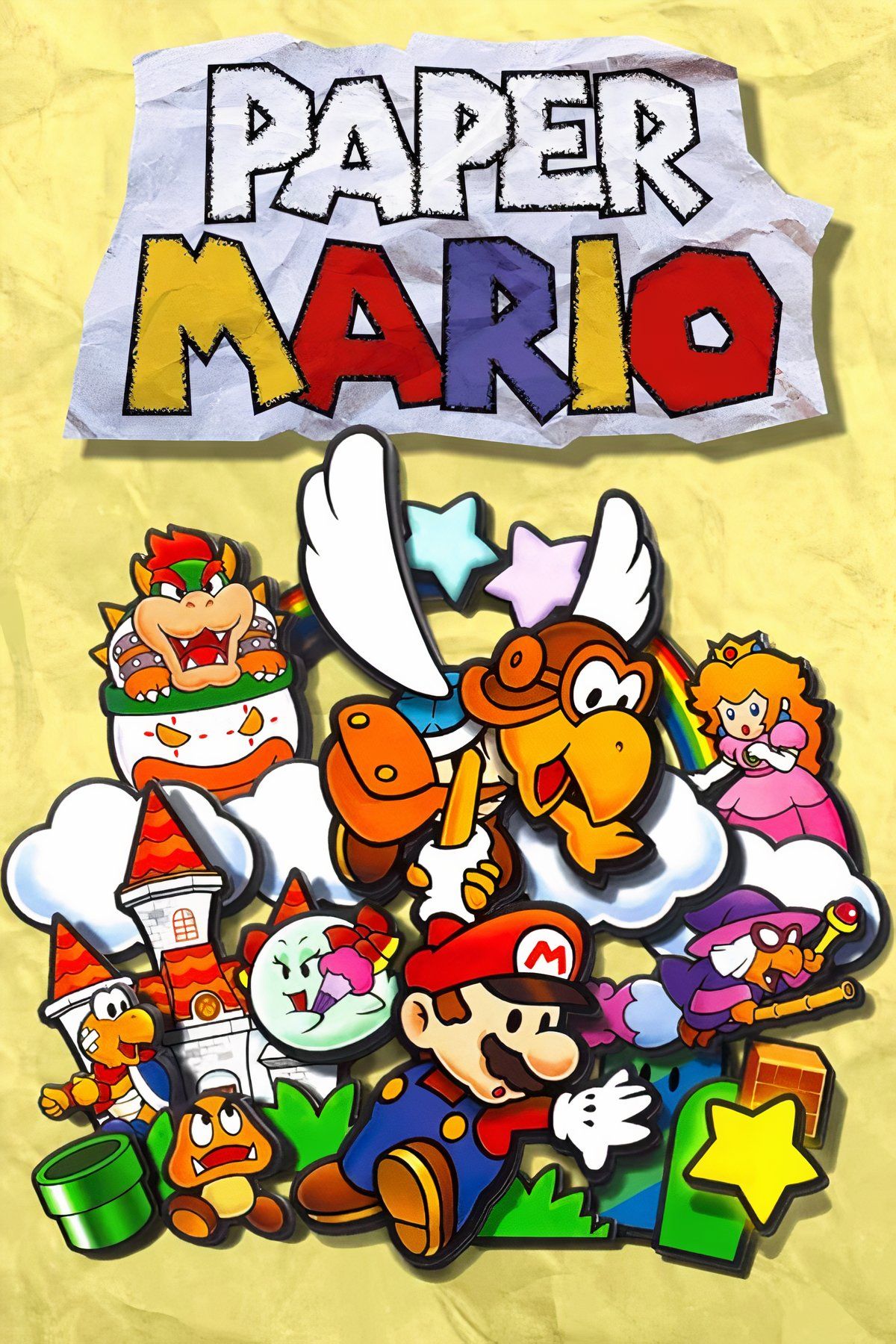 Paper Mario Tag Page Cover Art