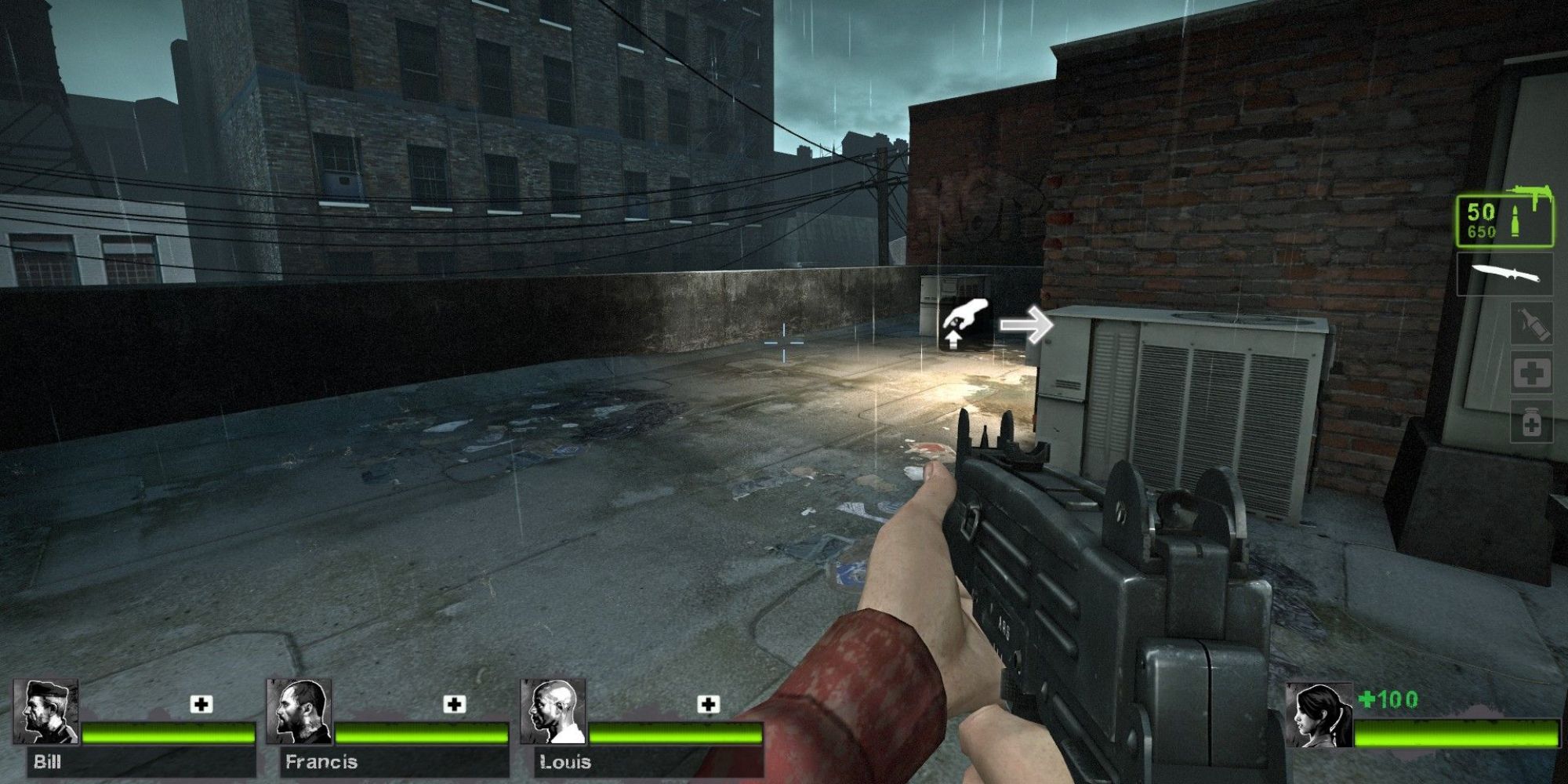 Left 4 Dead 2 Screenshot Of SMG.