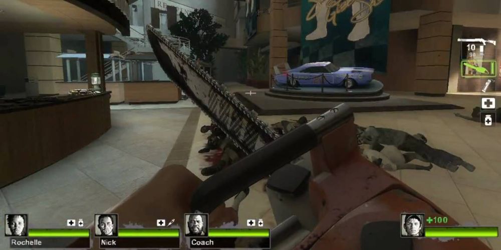 Left 4 Dead 2 Screenshot Of Chainsaw.