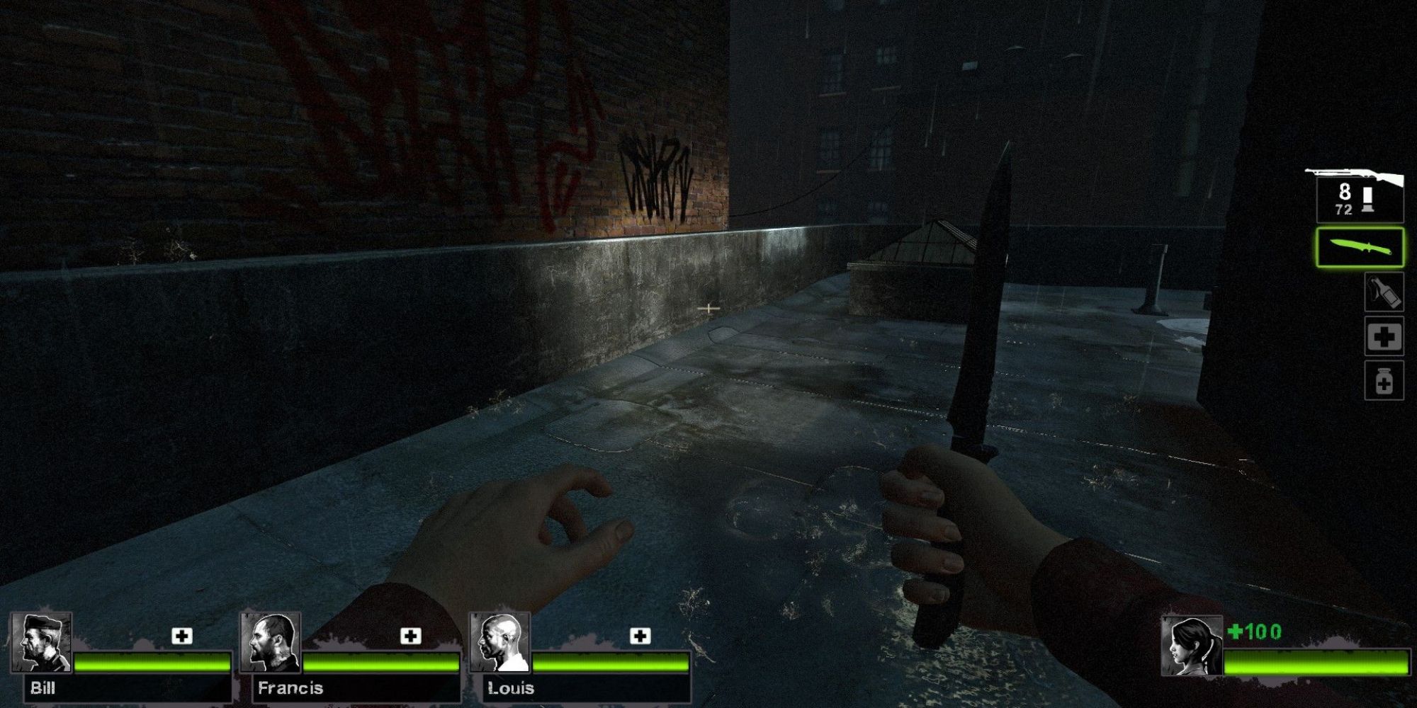 Left 4 Dead 2 Screenshot Of Knife.