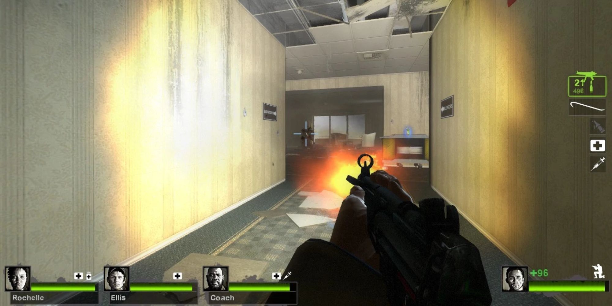 Left 4 Dead 2 Screenshot Of MP5.