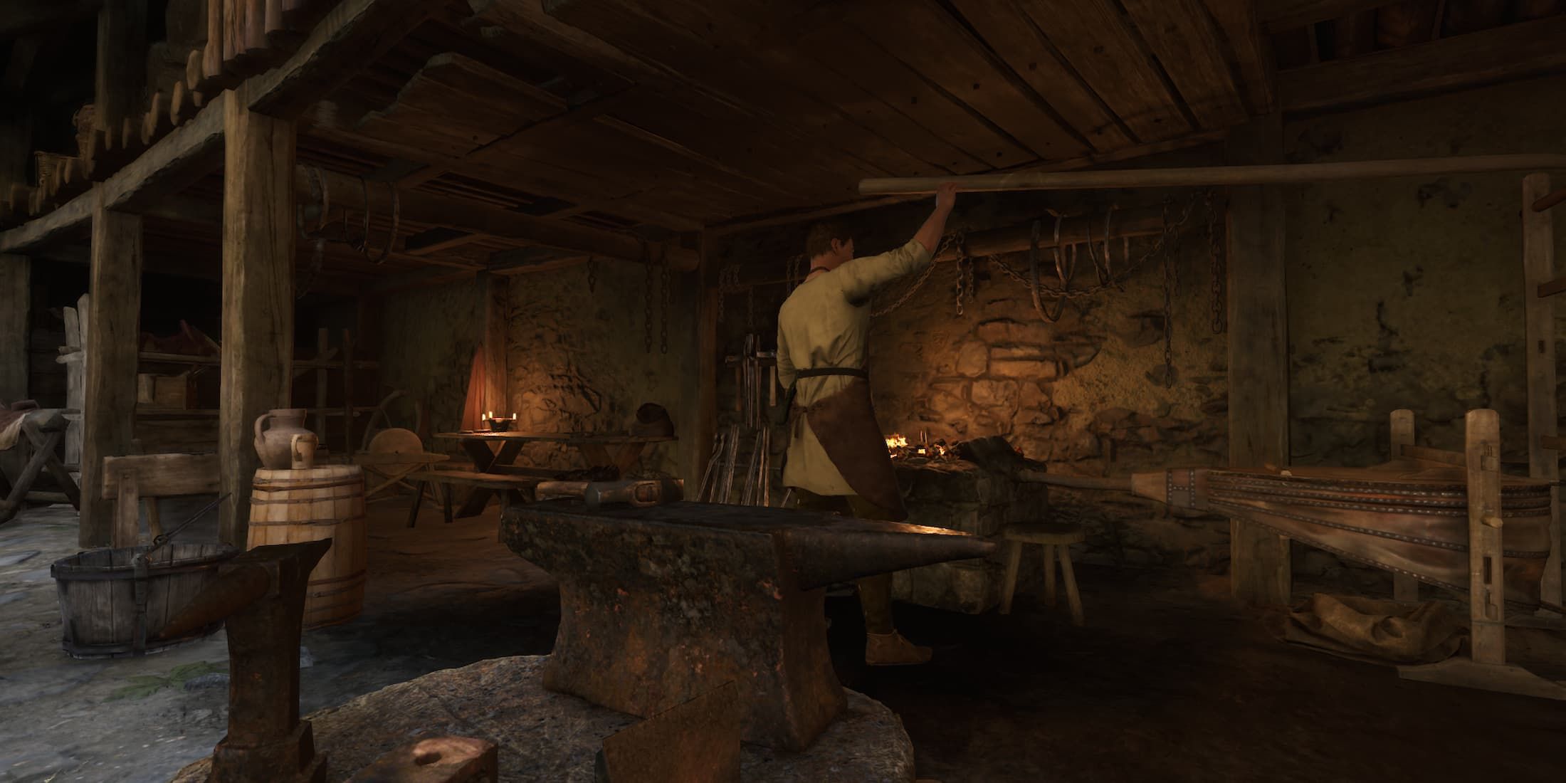 A working blacksmith in KCD2