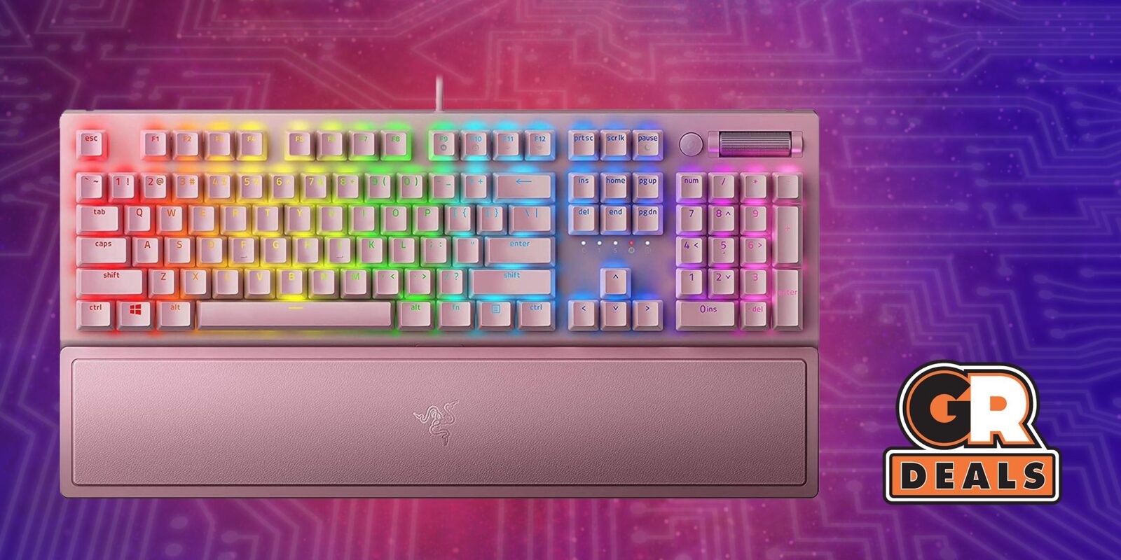 This Discounted Pink Razer BlackWidow V3 Gaming Keyboard Is the Perfect Valentine's Day Gift