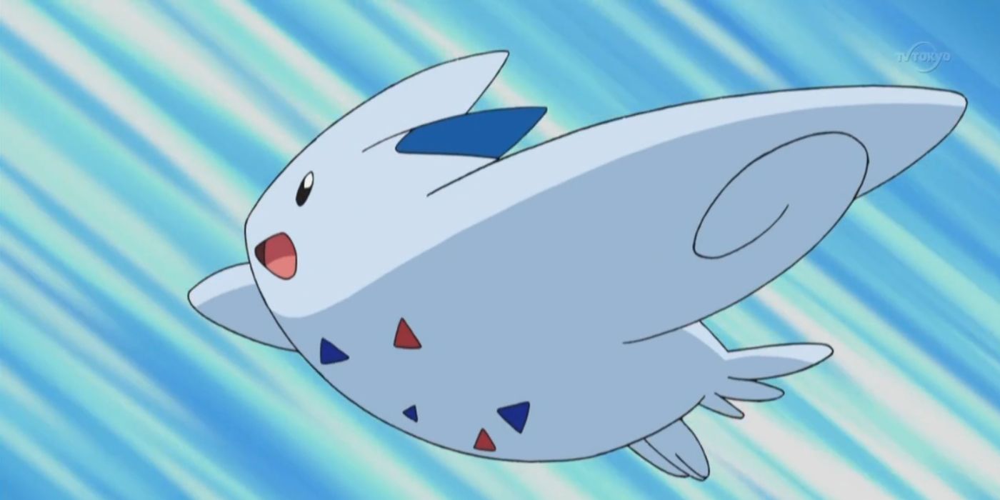 Togekiss Flying in the Pokemon Anime