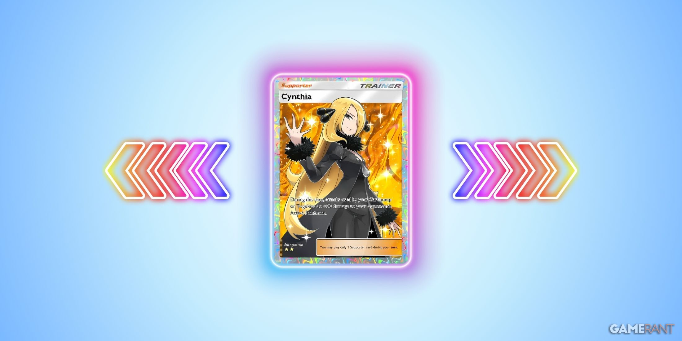 cynthia supporter card in pokemon tcg pocket.