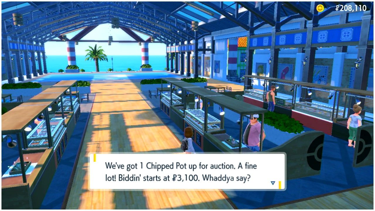 Chipped Pot At Porto Marinada Auction House Pokemon Scarlet And Violet