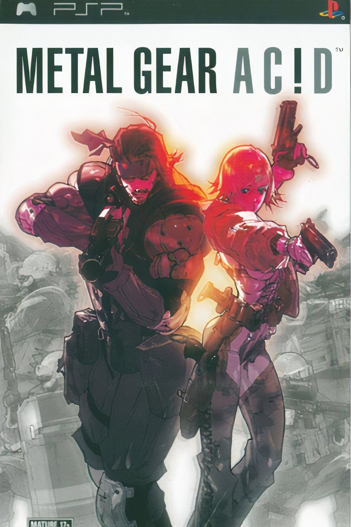 Metal Gear Acid Tag Page Cover Art