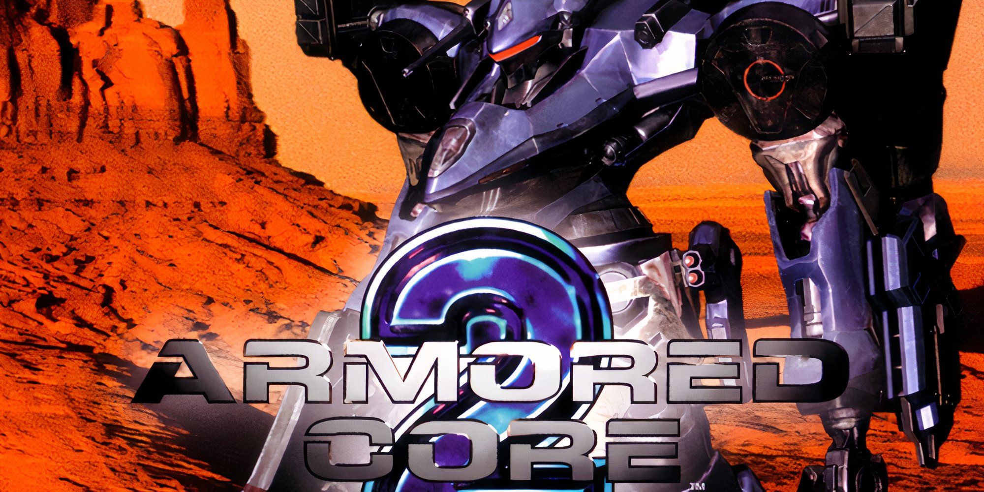 Promo art featuring characters in Armored Core 2