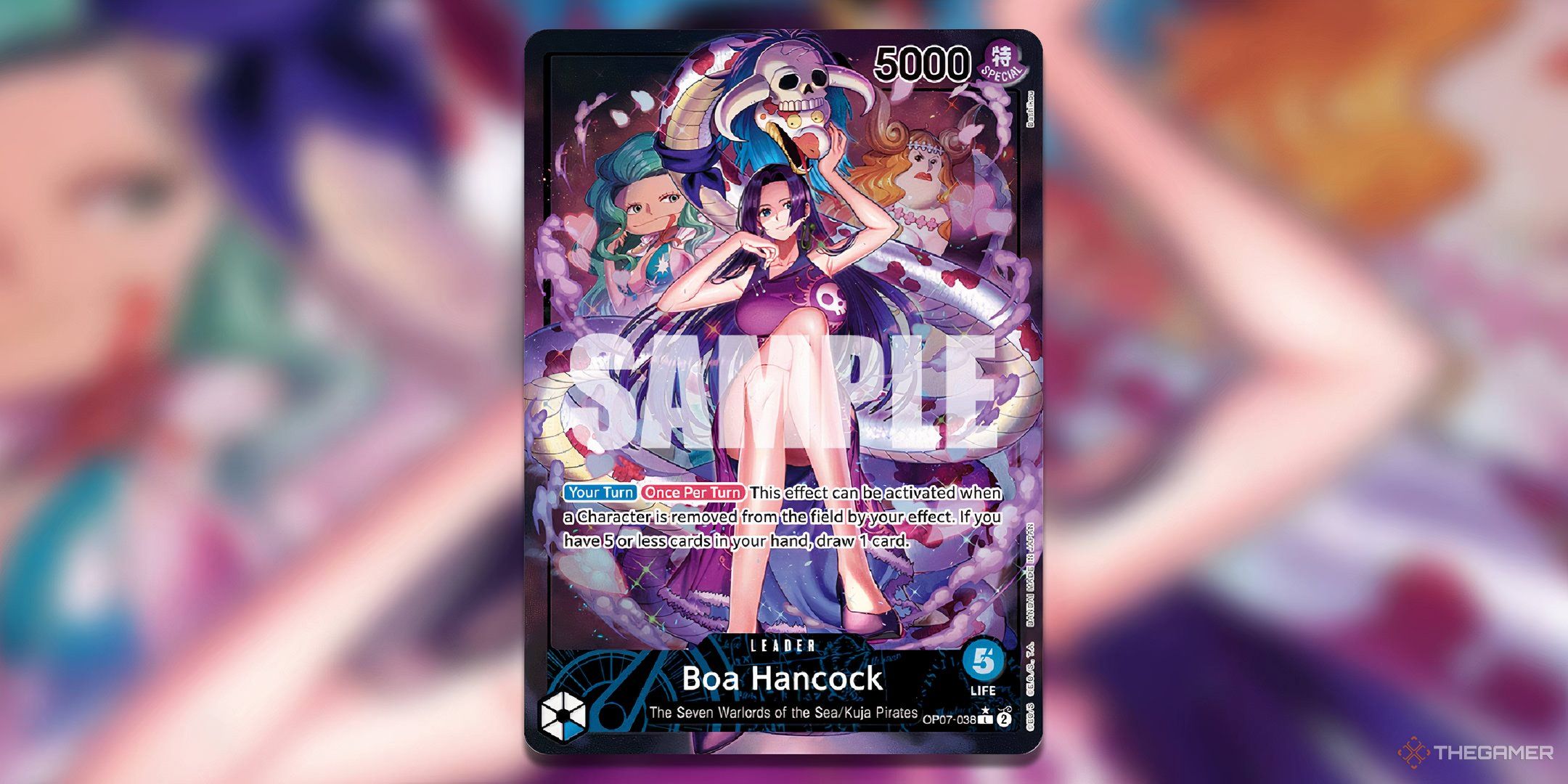 boa hancock parallel op07 500 years in the future one piece card game