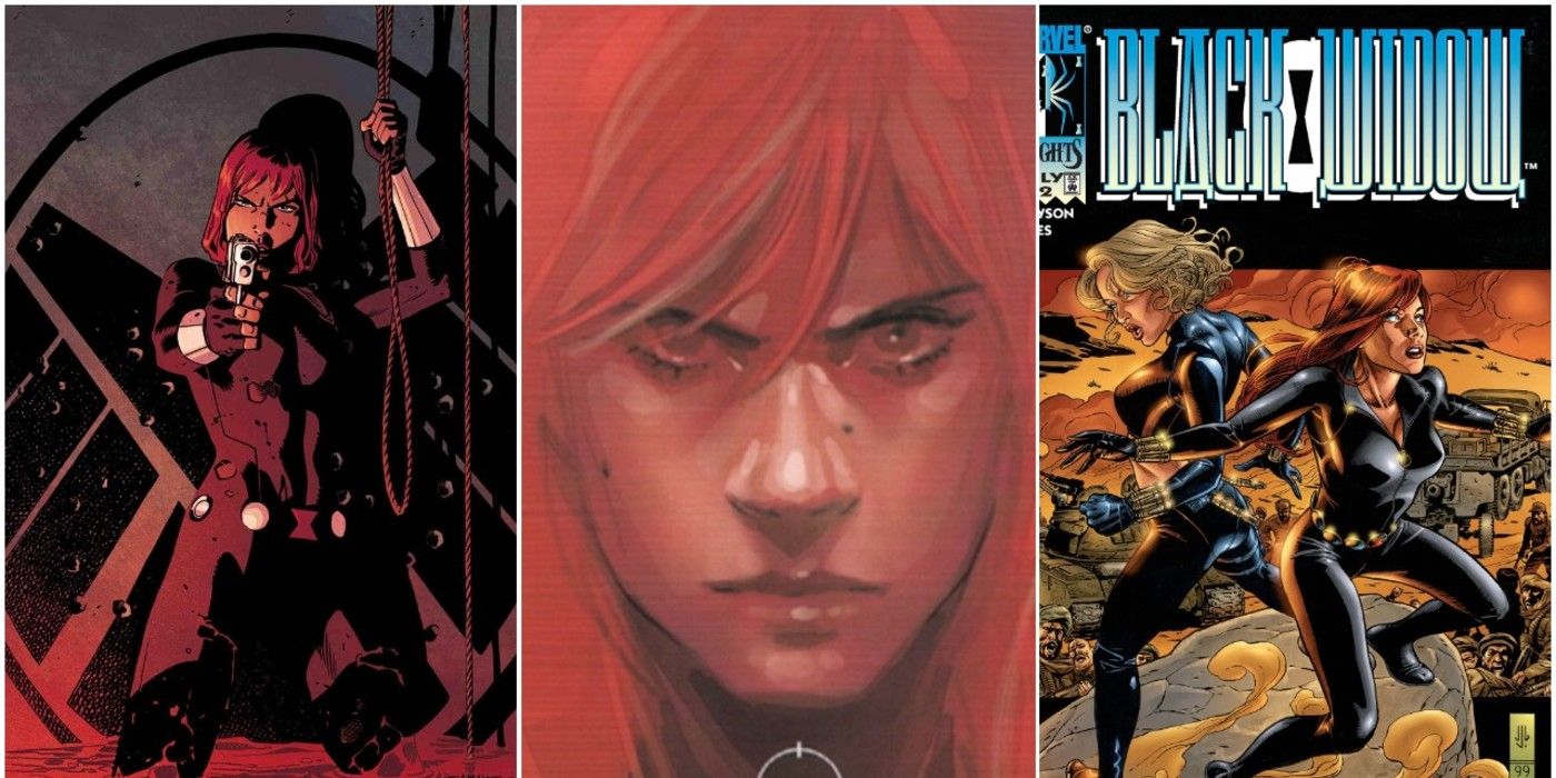 Best Black Widow Comic Moments Featured Split Image