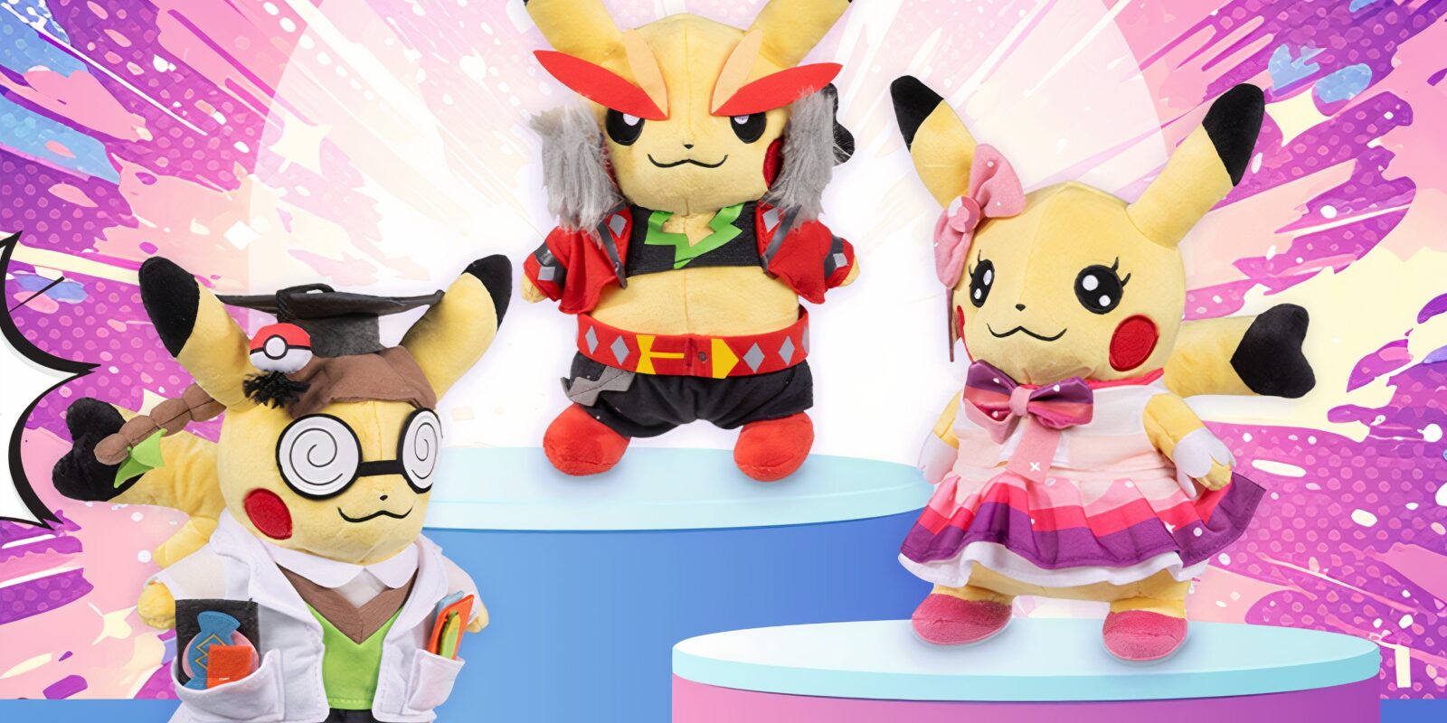 Pokemon Has Restocked Its Cosplay Pikachu And Eeveelution Plushes