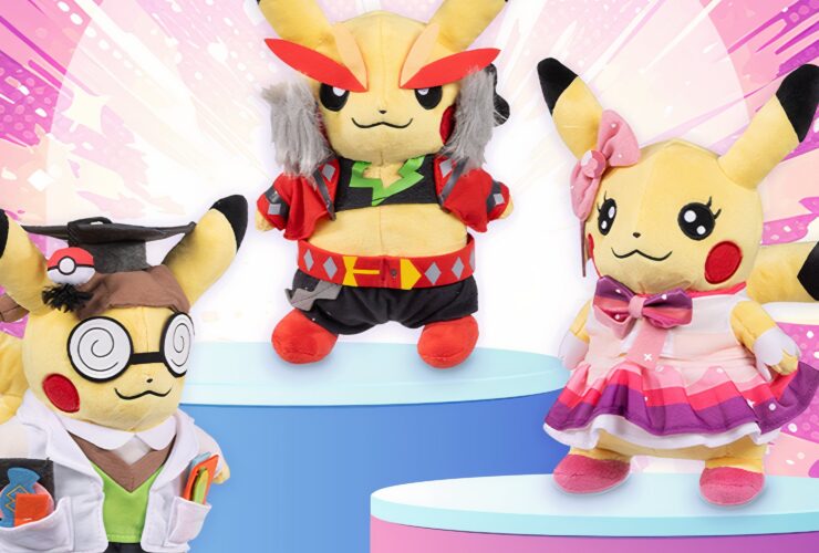 Pokemon Has Restocked Its Cosplay Pikachu And Eeveelution Plushes