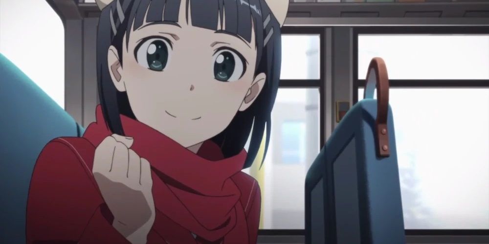 Suguha Kirigaya as she appears in the Sword Art Online anime