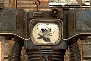 Victor, the friendly cowboy robot from New Vegas