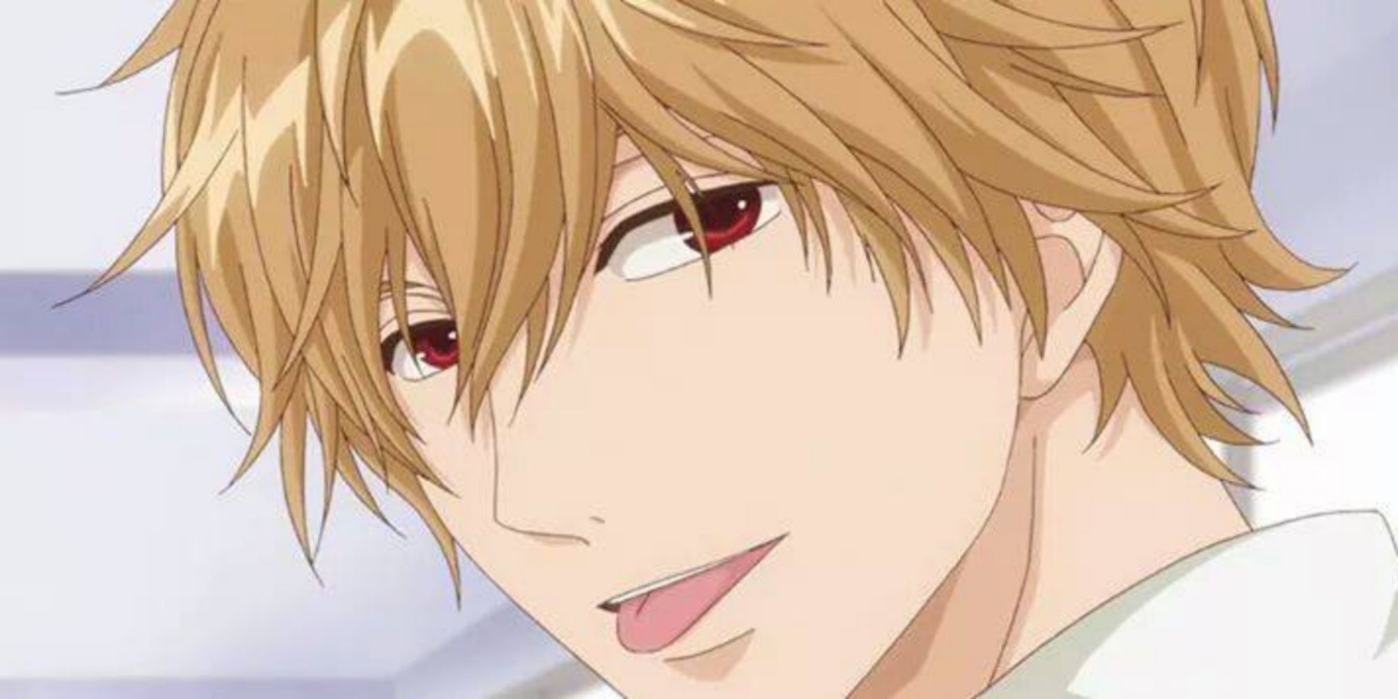 kyouya sata sticking his tongue out