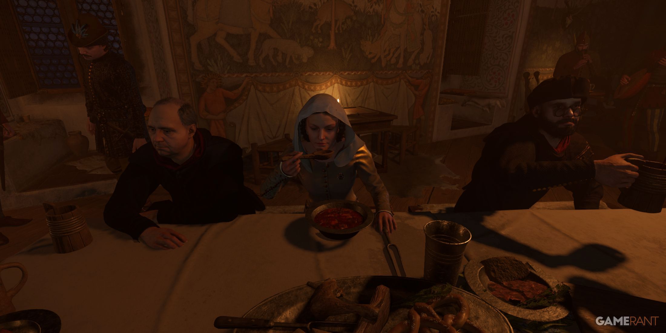 Kingdom Come Deliverance 2 - For Victory Feast - Widow Johanka Table