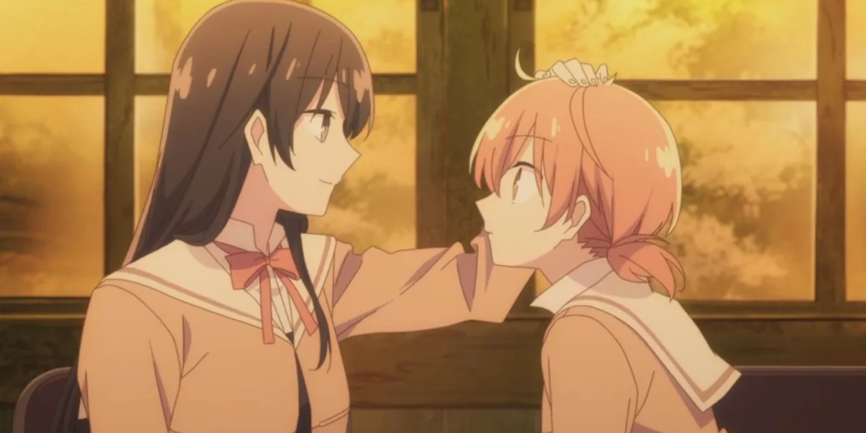 Main couple from bloom into you. 