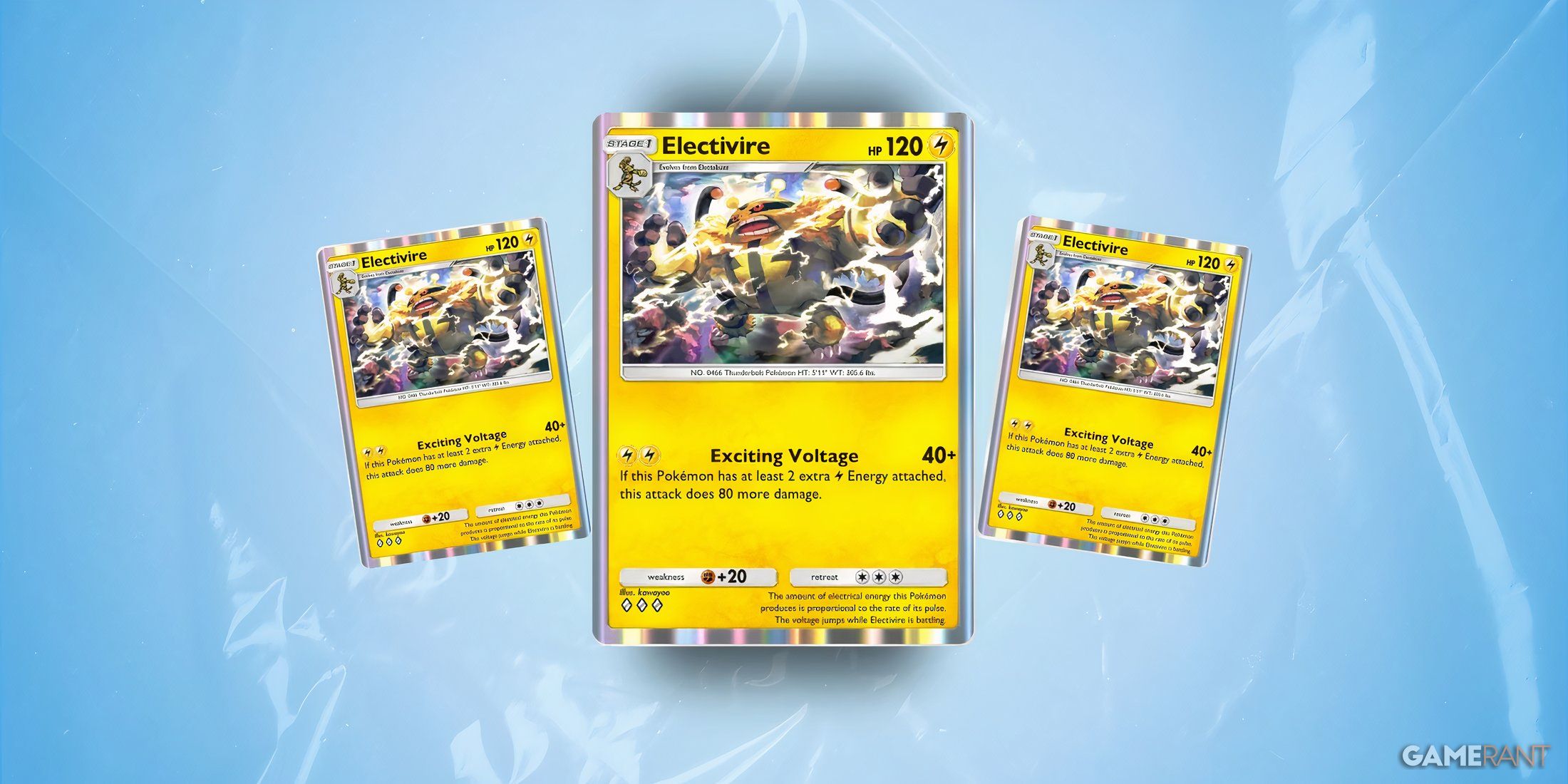 the new electivire card in pokemon tcg pocket.