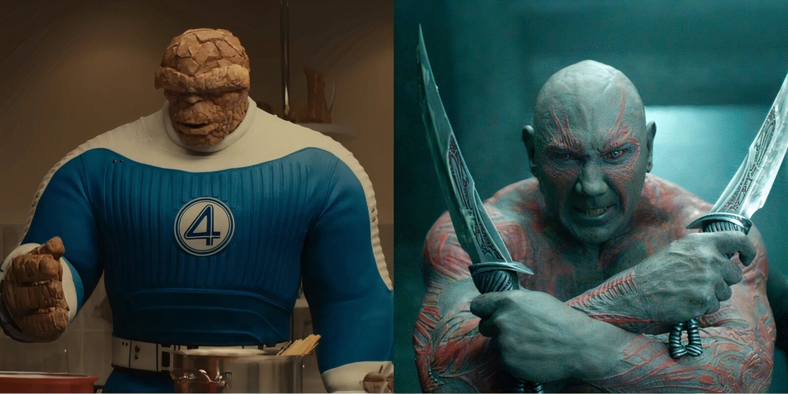 Marvel Needs To Avoid Copying Drax The Destroyer With Fantastic Four's The Thing