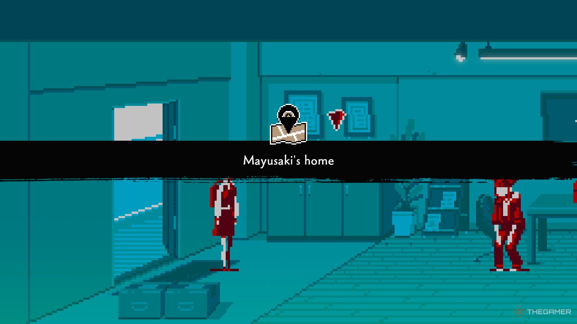 Azami arrives at Mayusaki's home in Urban Myth Dissolution Center.