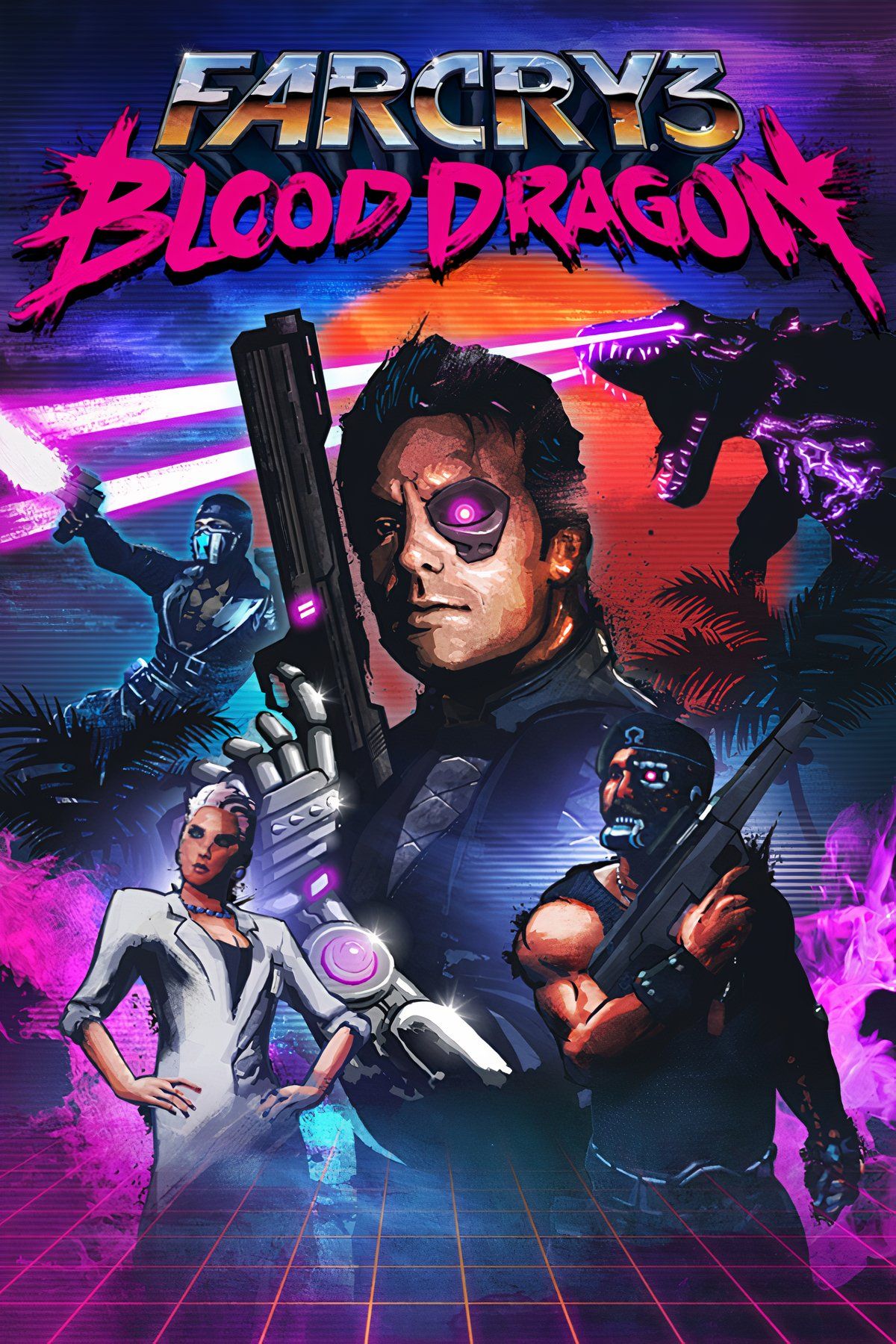 Far Cry 3: Blood Dragon Tag Page Cover Art