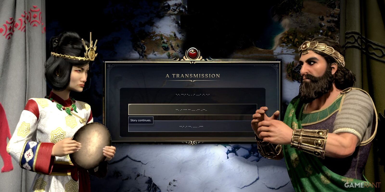 What Does the Morse Code Mean in Civ 7? (A Transmission)