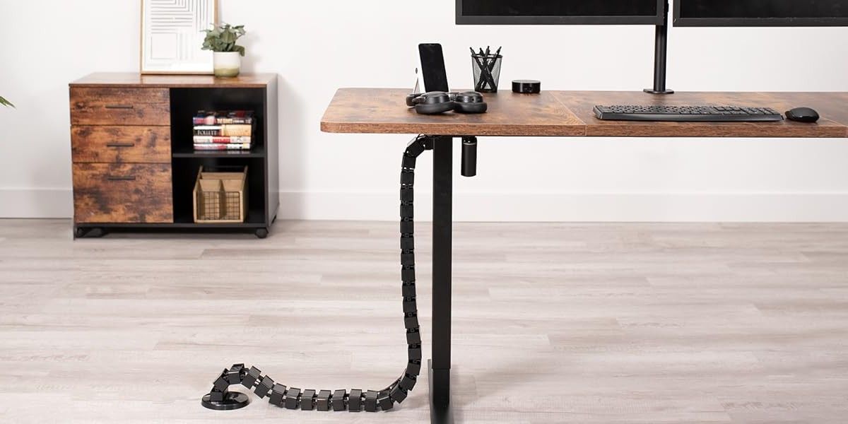 VIVO Vertebrae Cable Management Kit for Desk