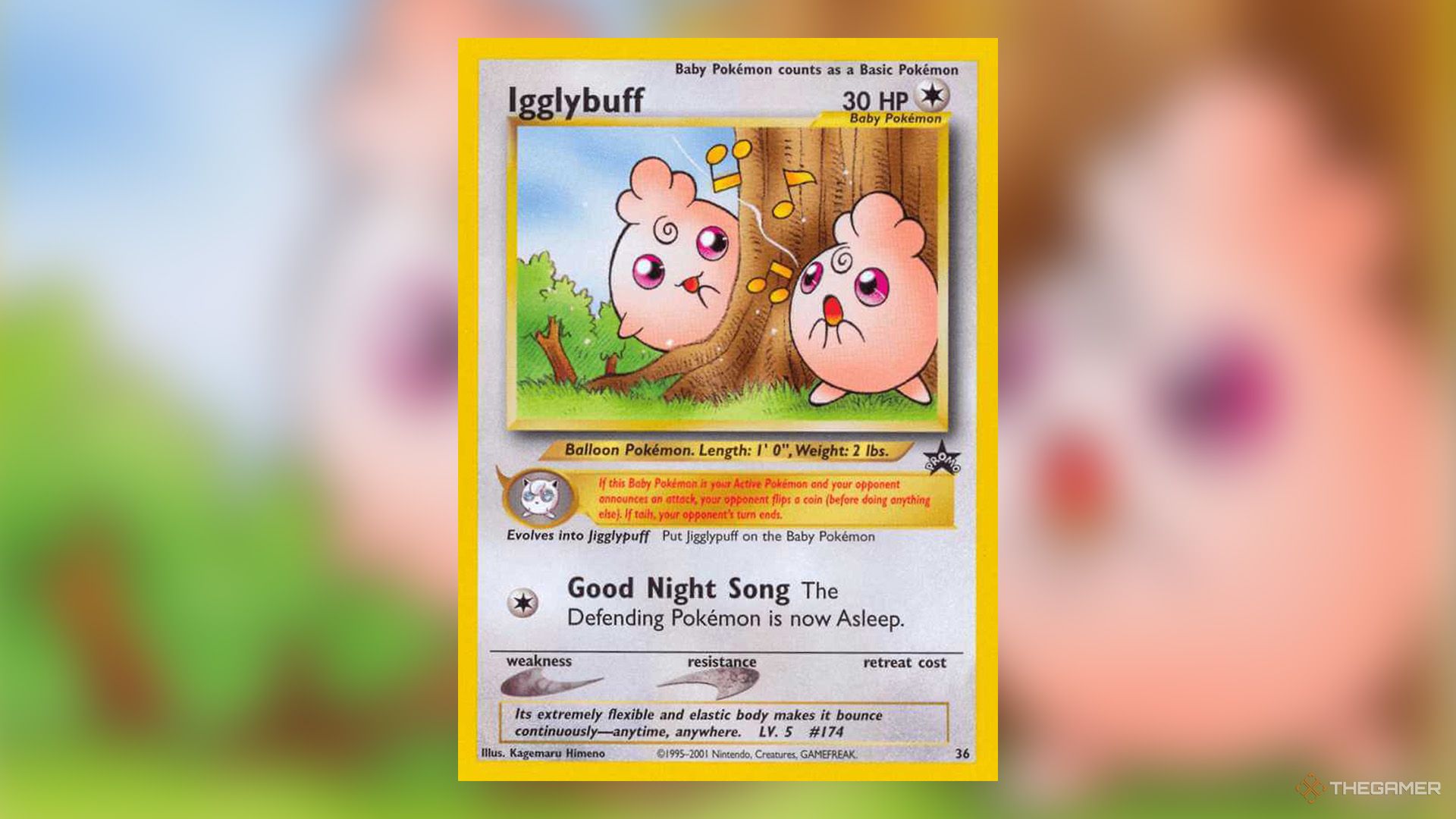 Igglybuff from Wizards Black Star Promos in Pokemon TCG.