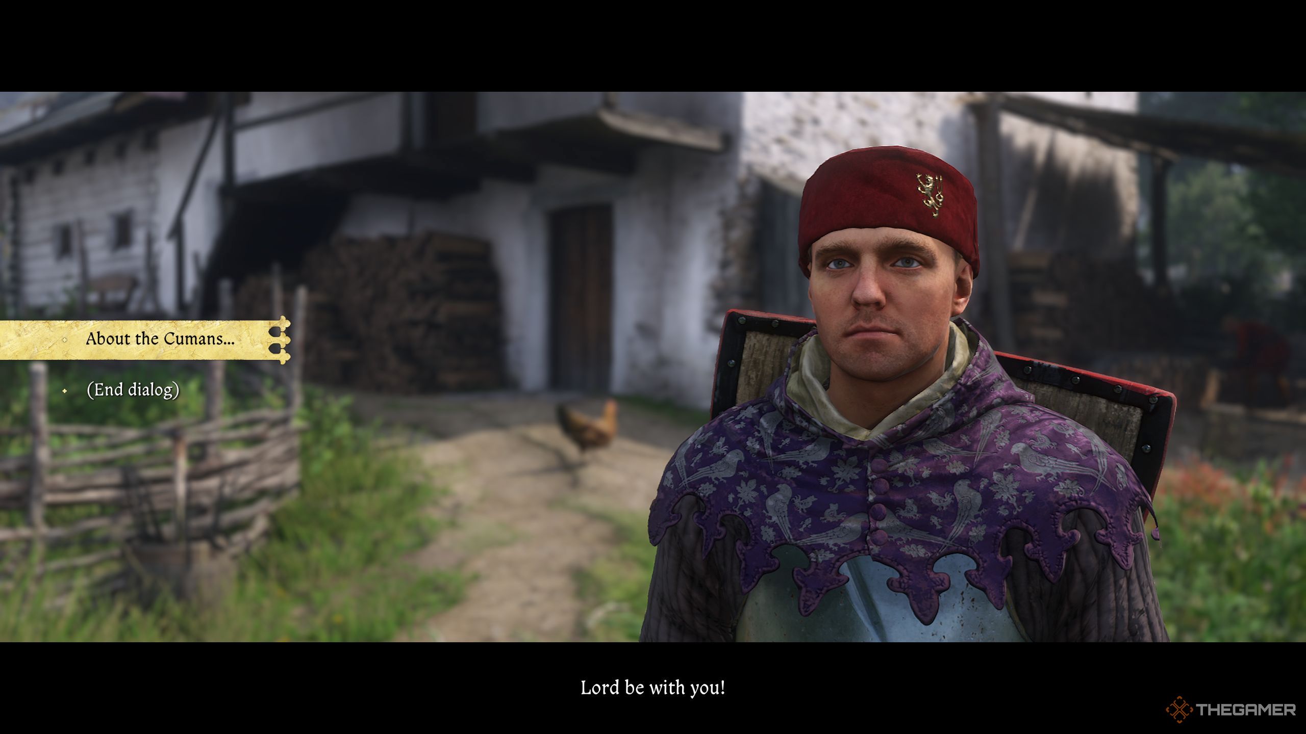 Henry talking to Vuytek after dealing with Cumans.