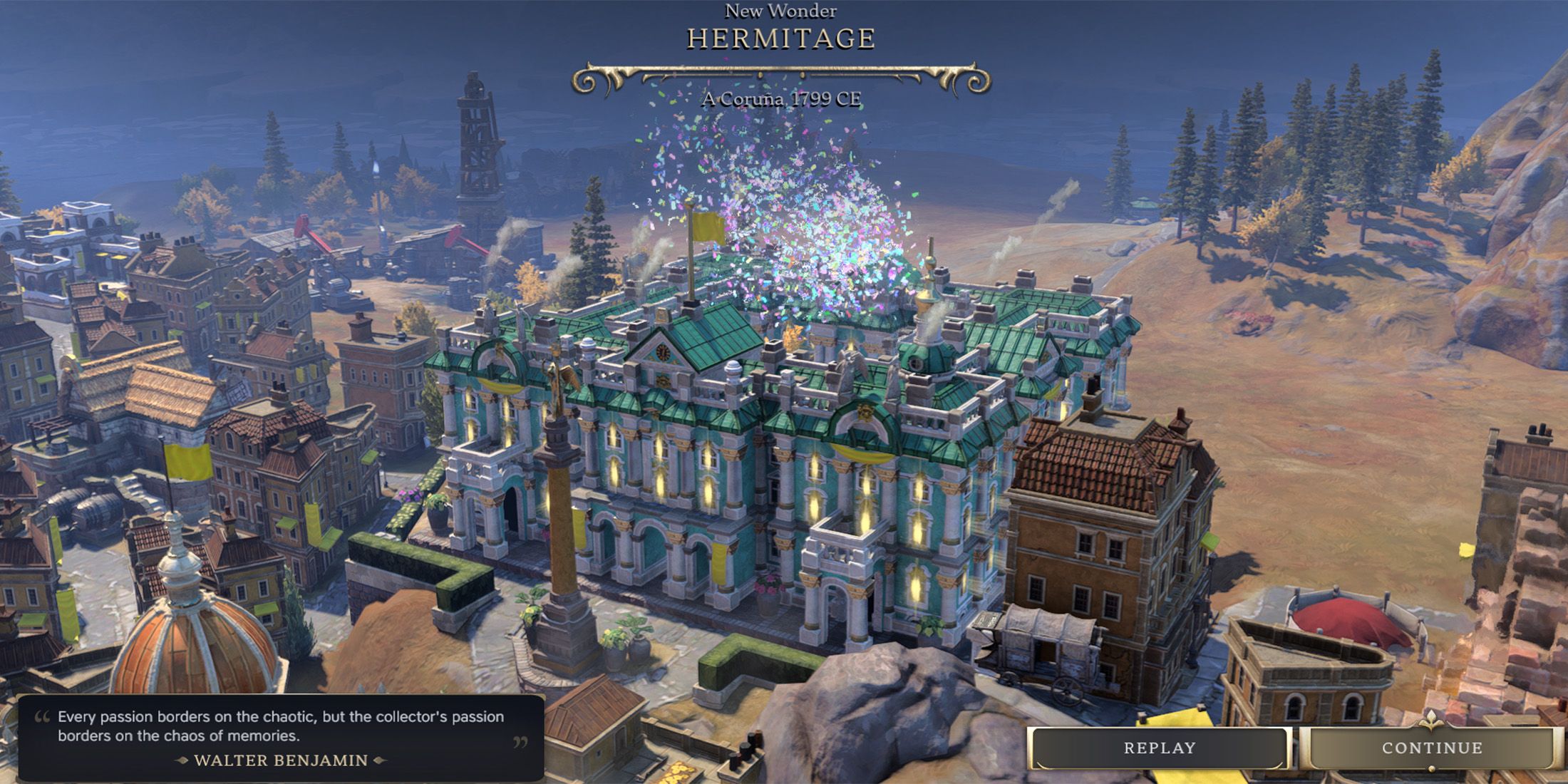 Hermitage Wonder in Civilization 7