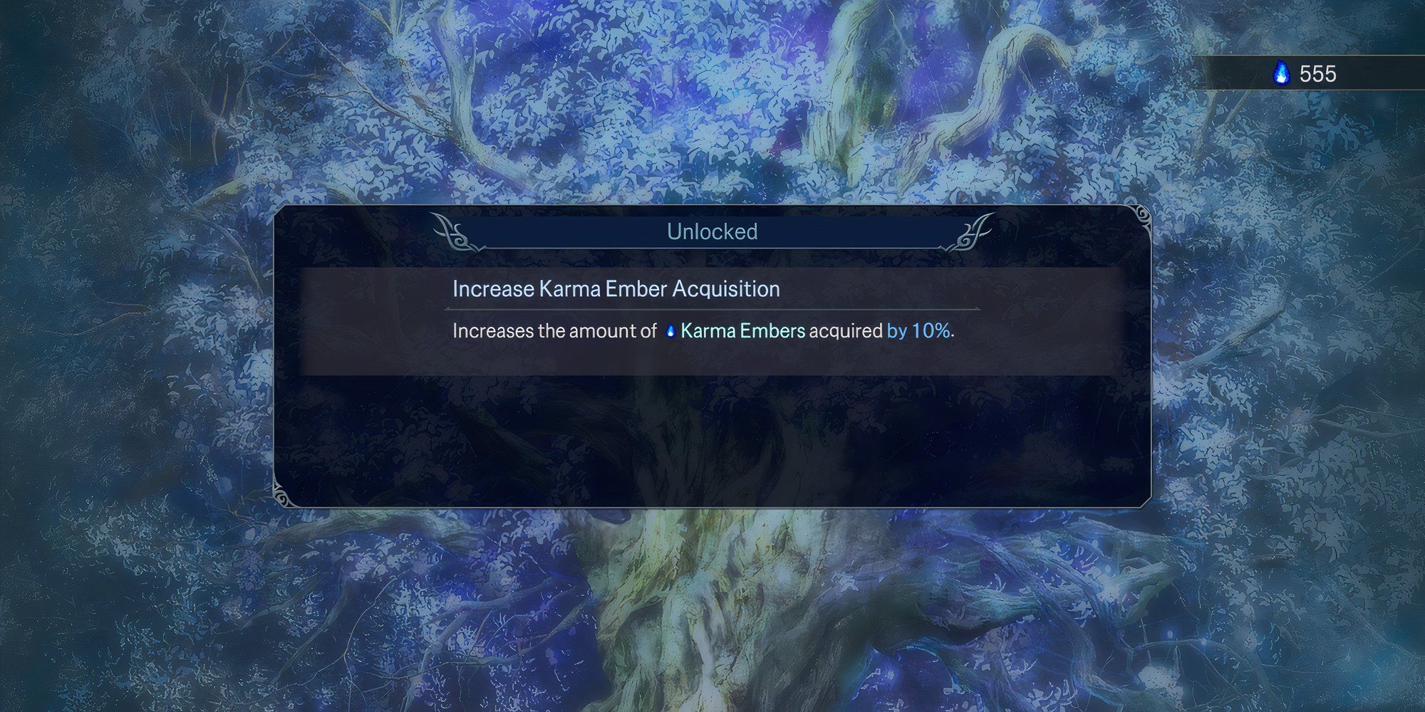 Increase Karma Ember Acquisition skill in Warriors Abyss