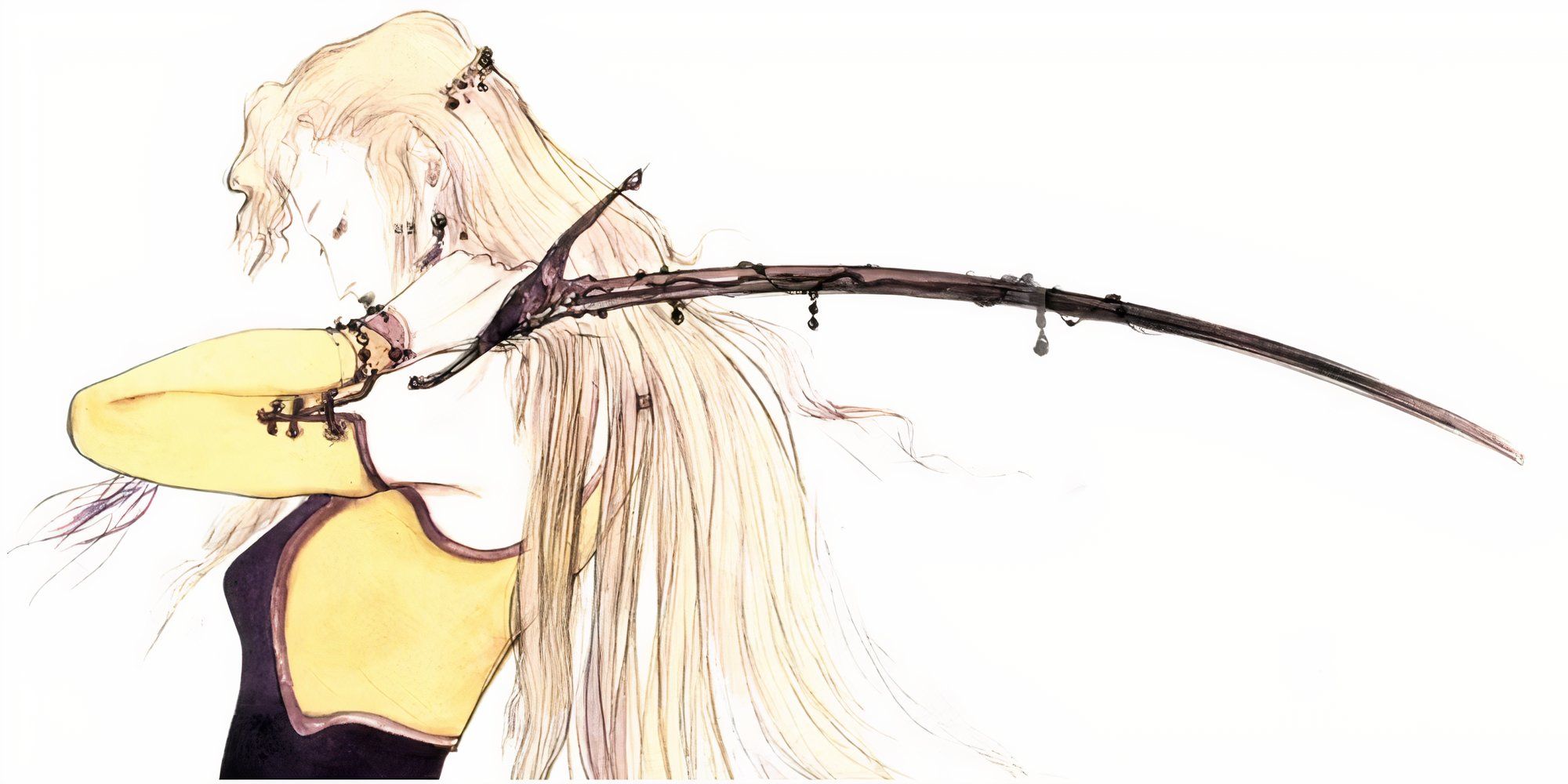 Celes artwork from Final Fantasy 6