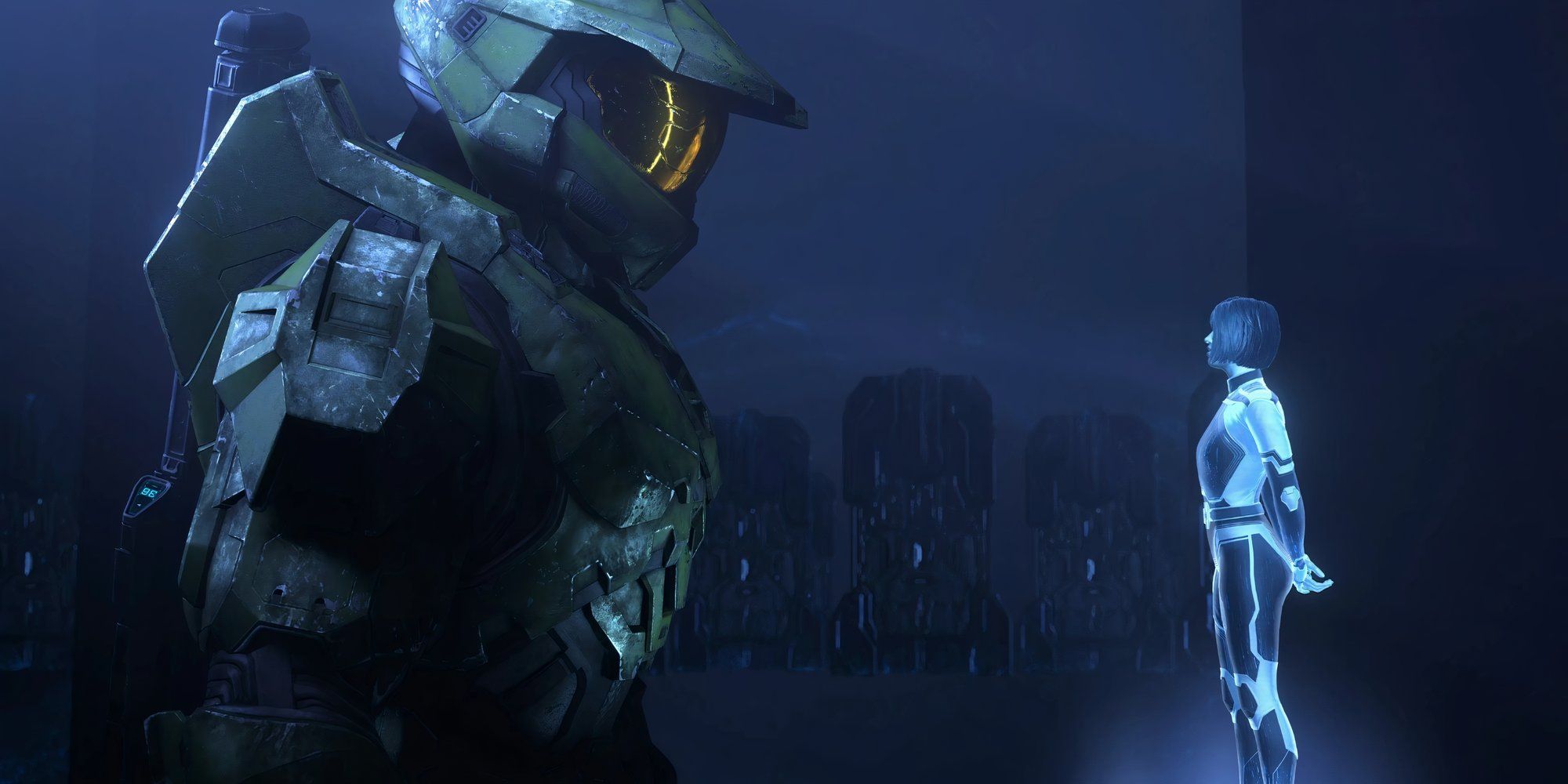 Maser Chief and Cortana in Halo Infinite