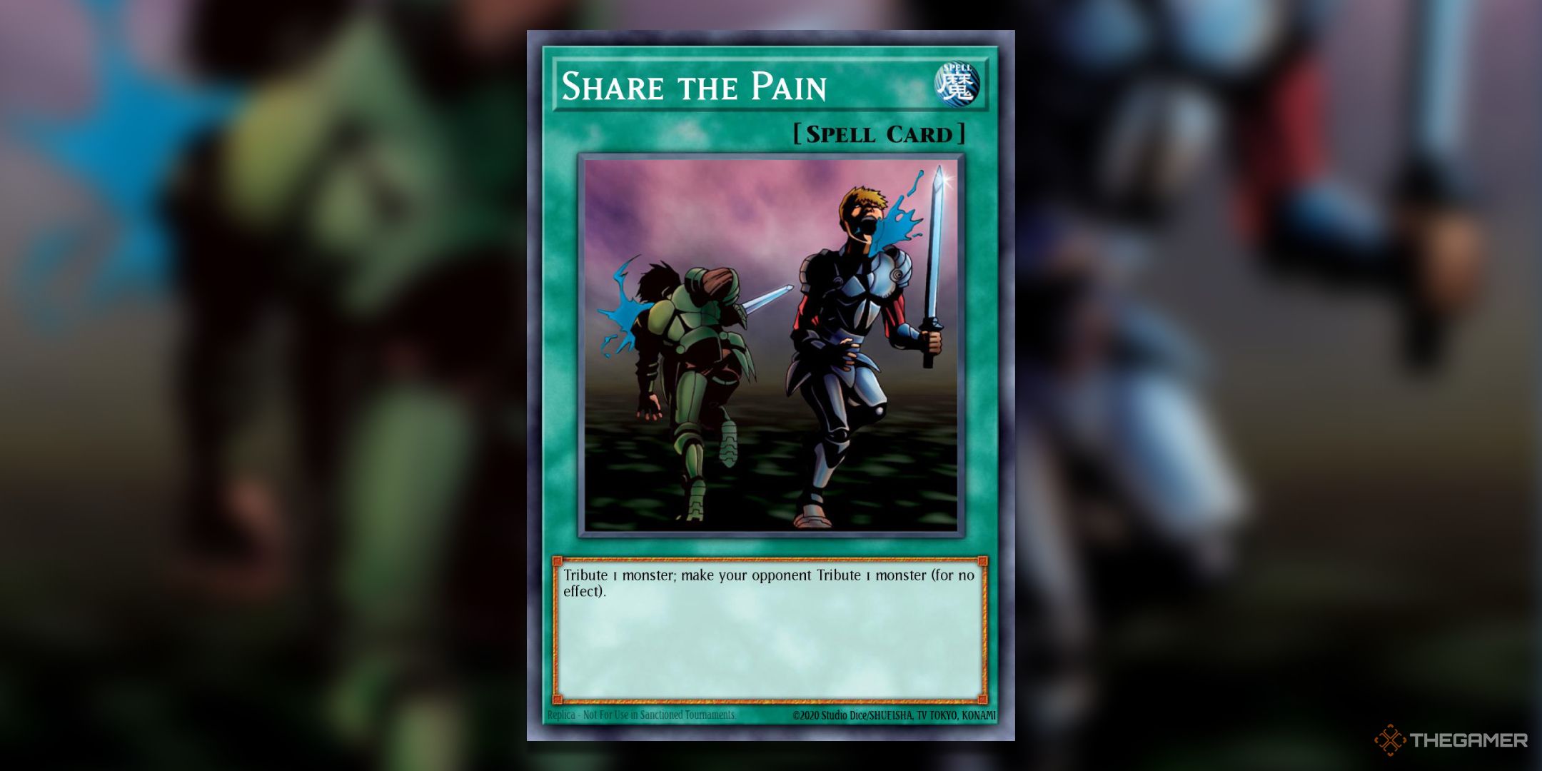 Share The Pain Yu-Gi-Oh! TCG Card Art.