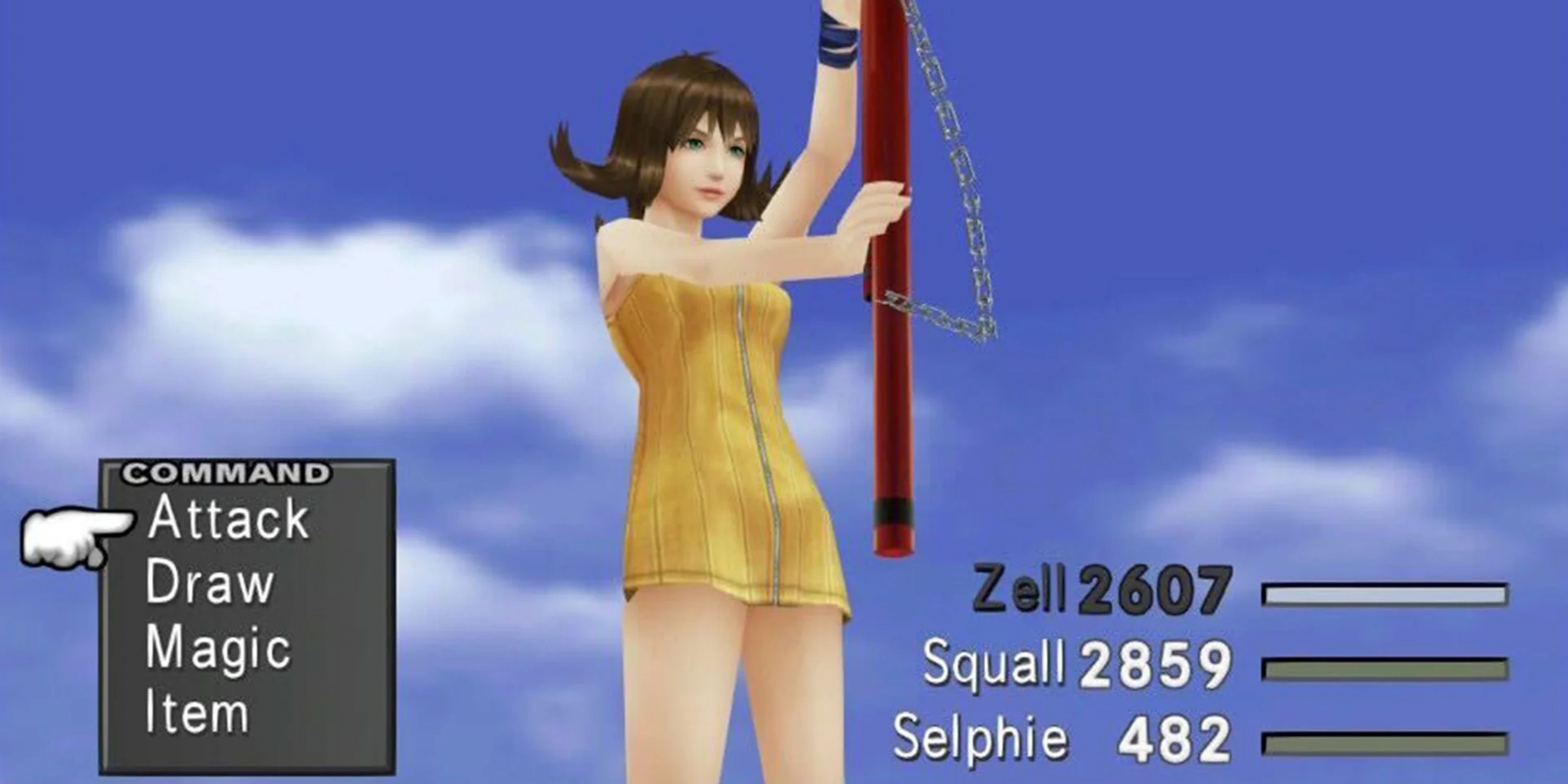 Selphie Tilmitt in Final Fantasy 8