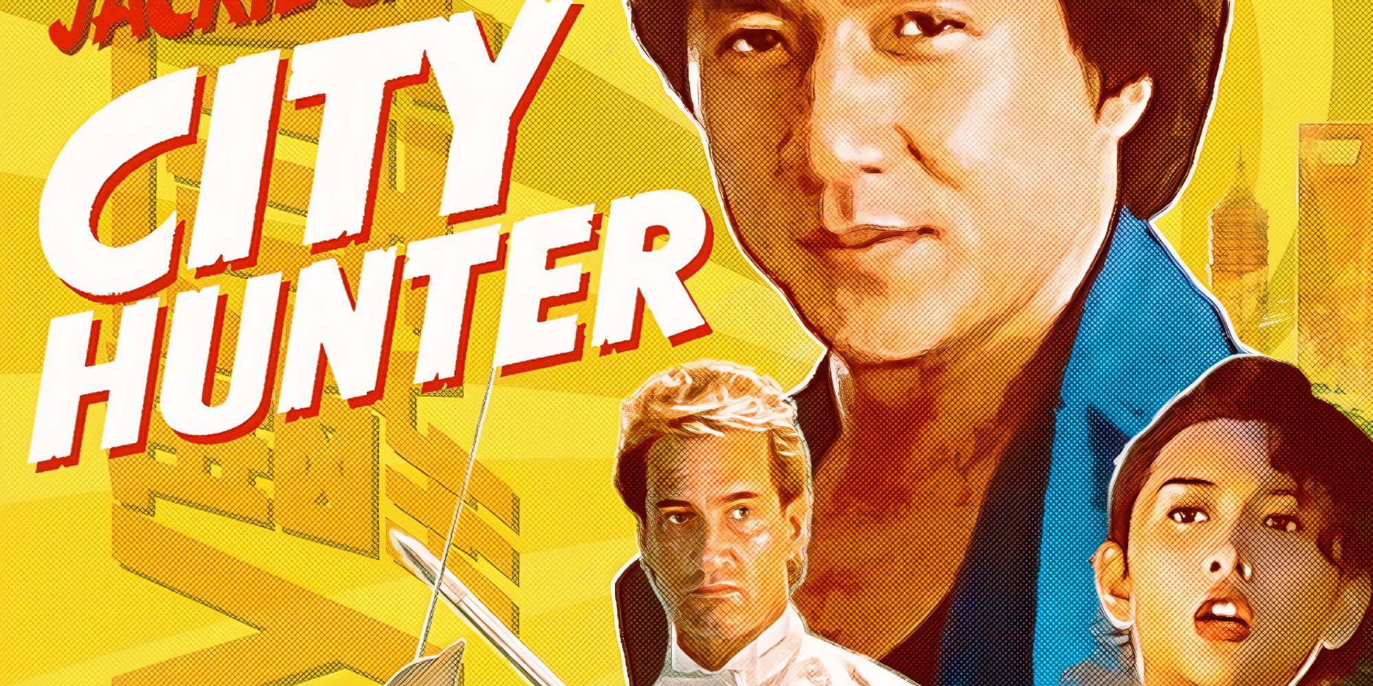 Promo art featuring characters in City Hunter