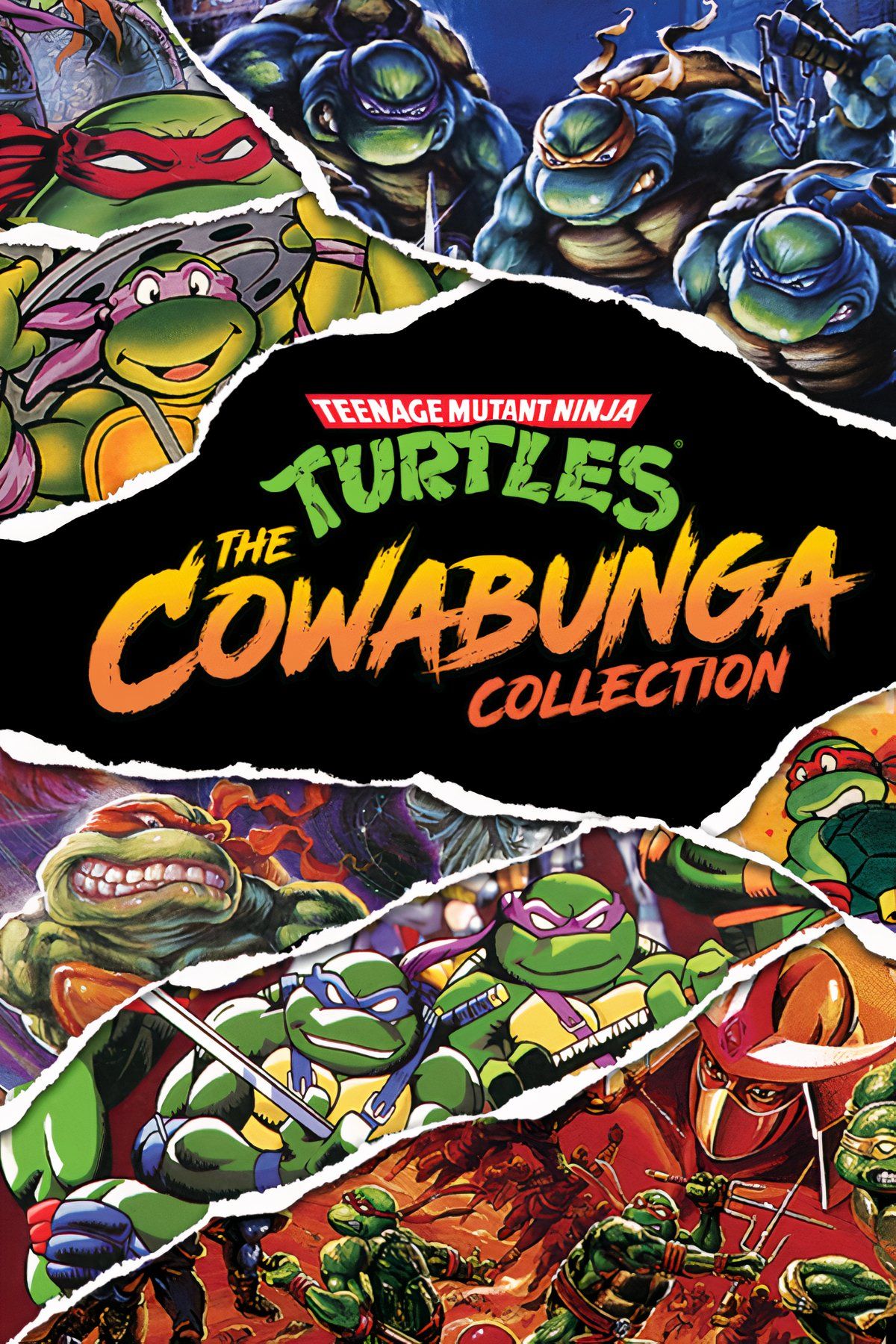 Teenage Mutant Ninja Turtles: The Cowabunga Collection Tag Page Cover Art