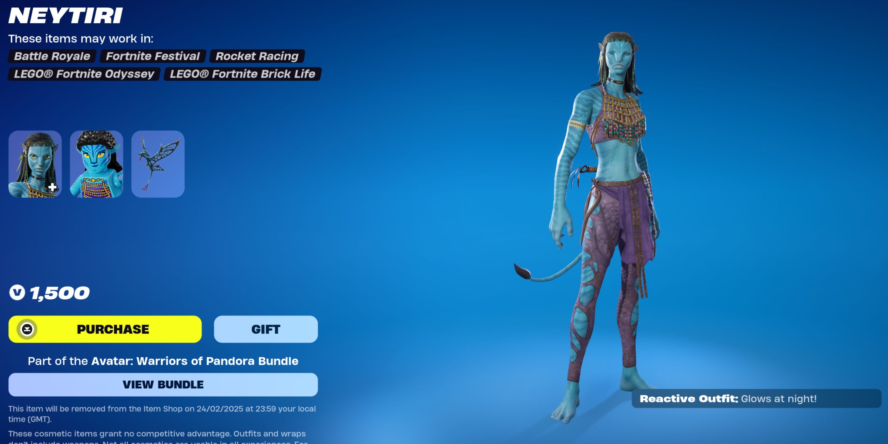 neytiri in fortnite