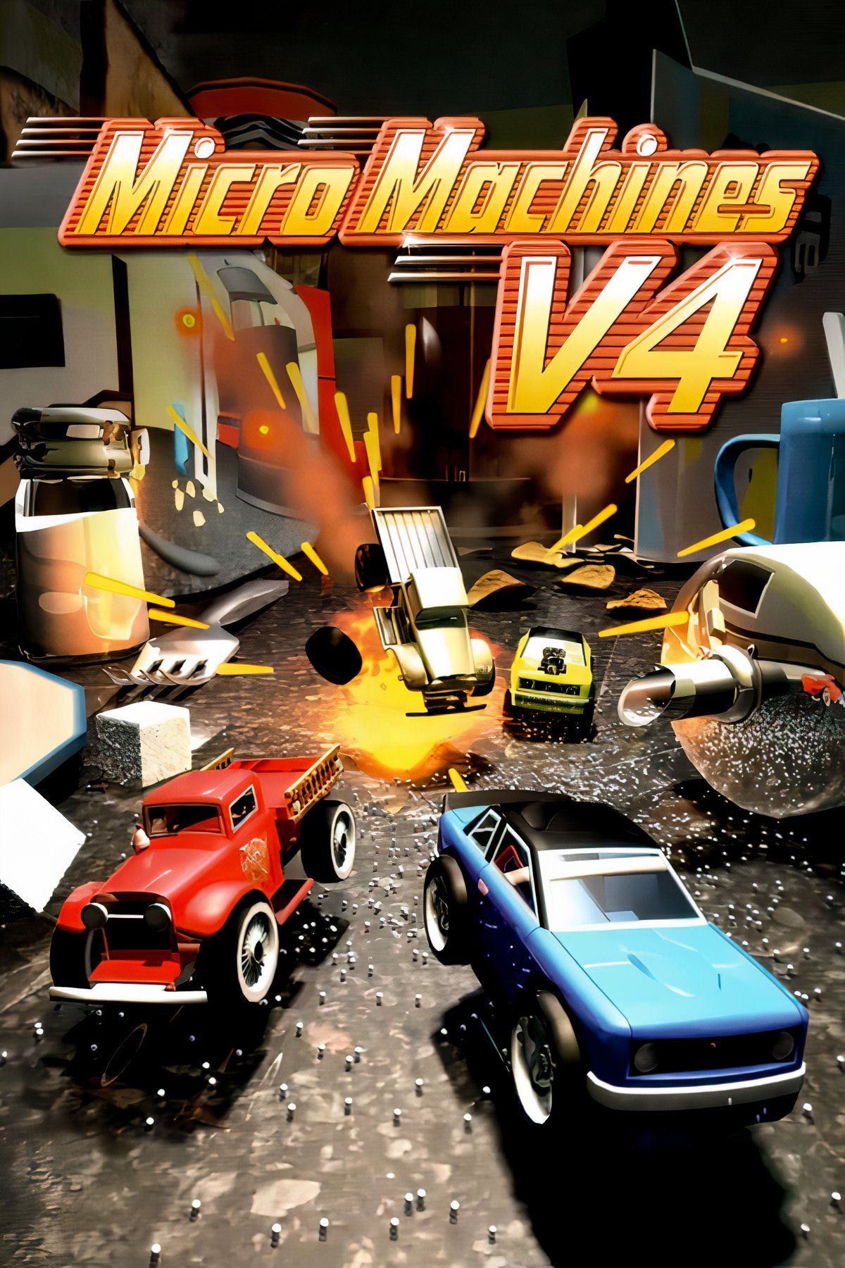 Micro Machines V4 Tag Page Cover Art