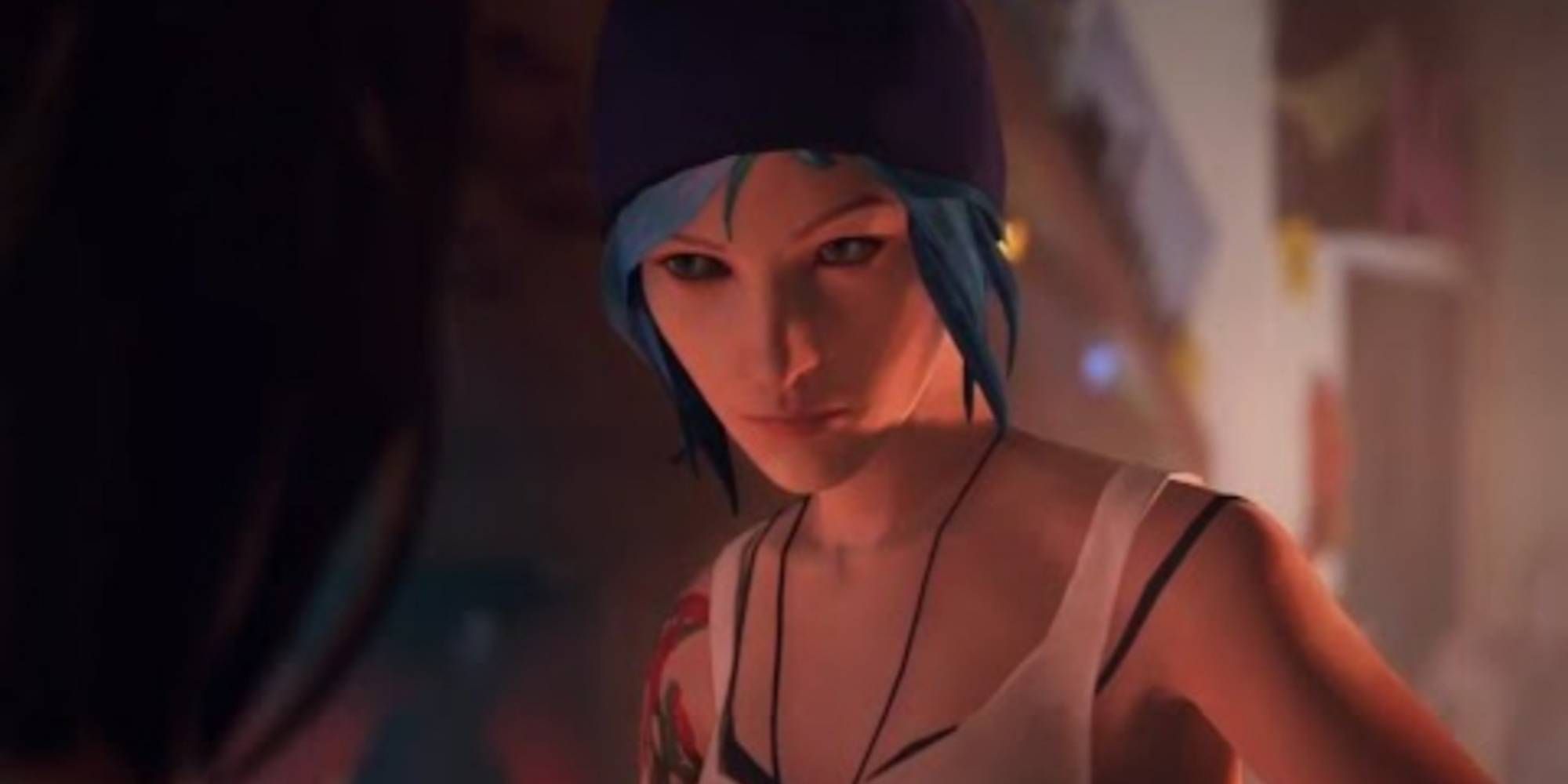 Chloe Talking to Max in Life is Strange.