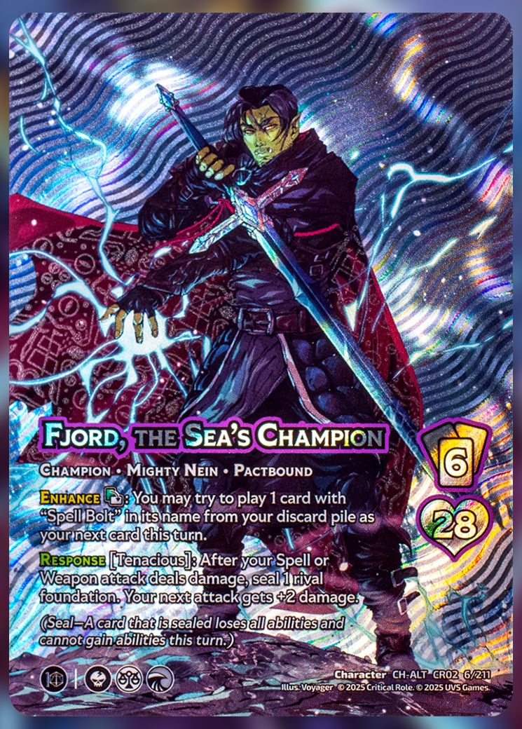 Fjord, the Sea's Champion foil