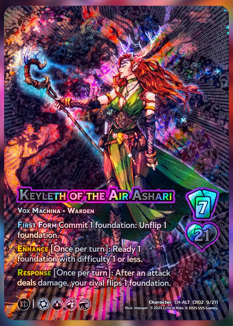 Keyleth of the Air Ashari foil