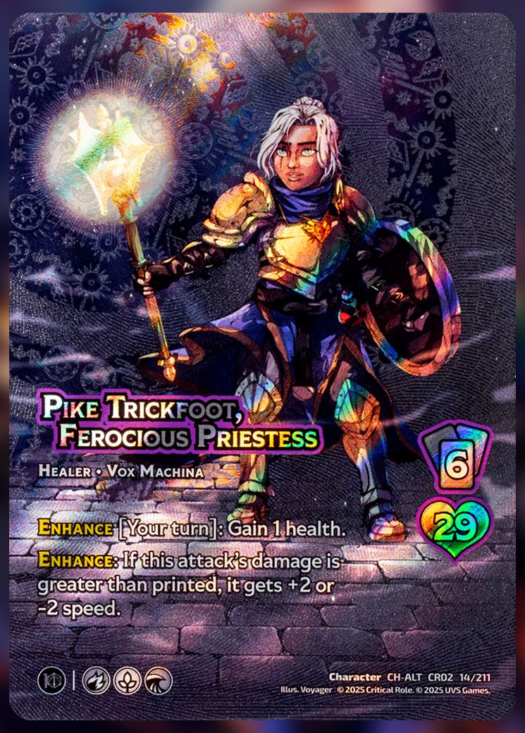 Pike Trickfoot, Ferocious Priestess foil