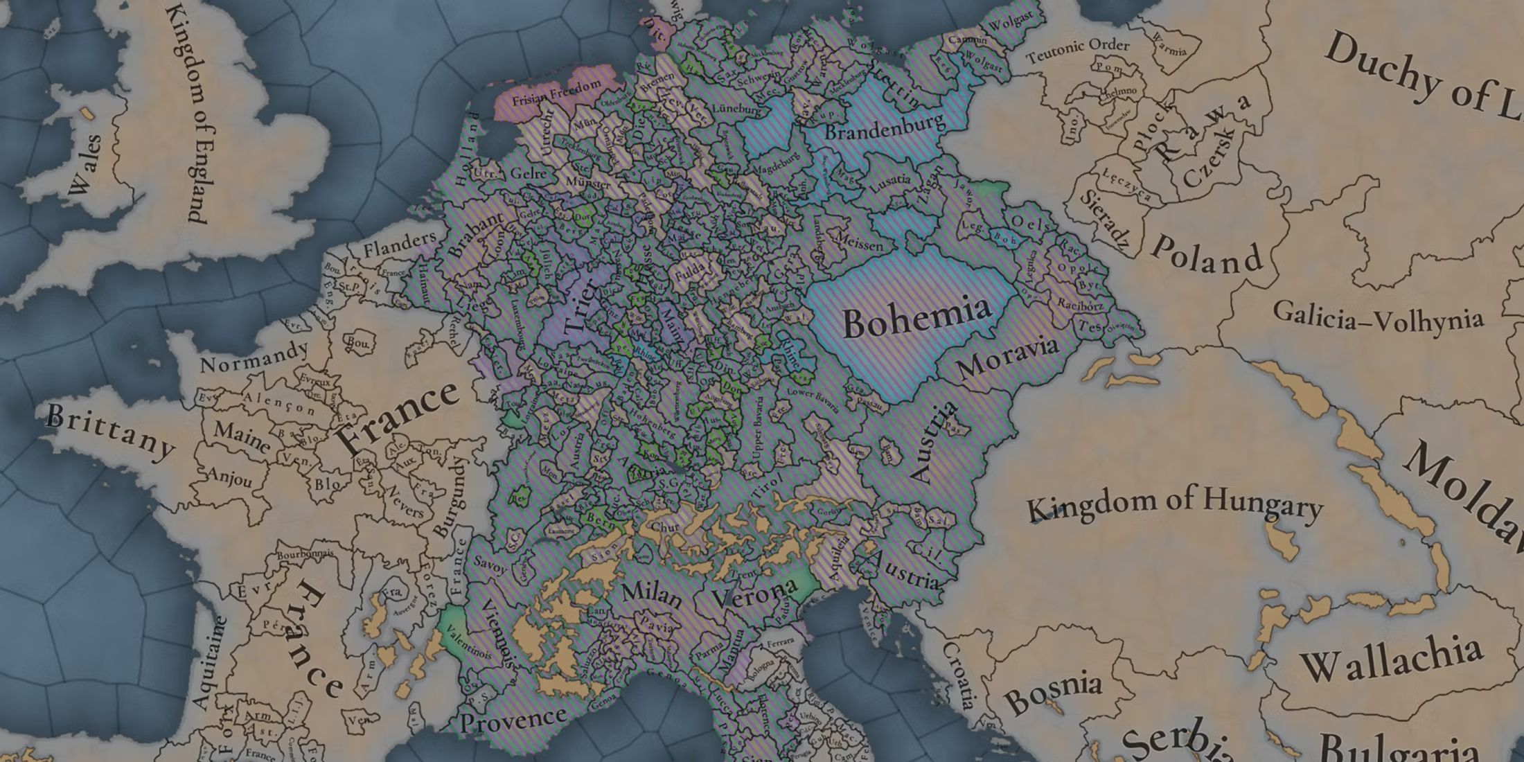 Holy Roman Empire in Europa Universalis 4