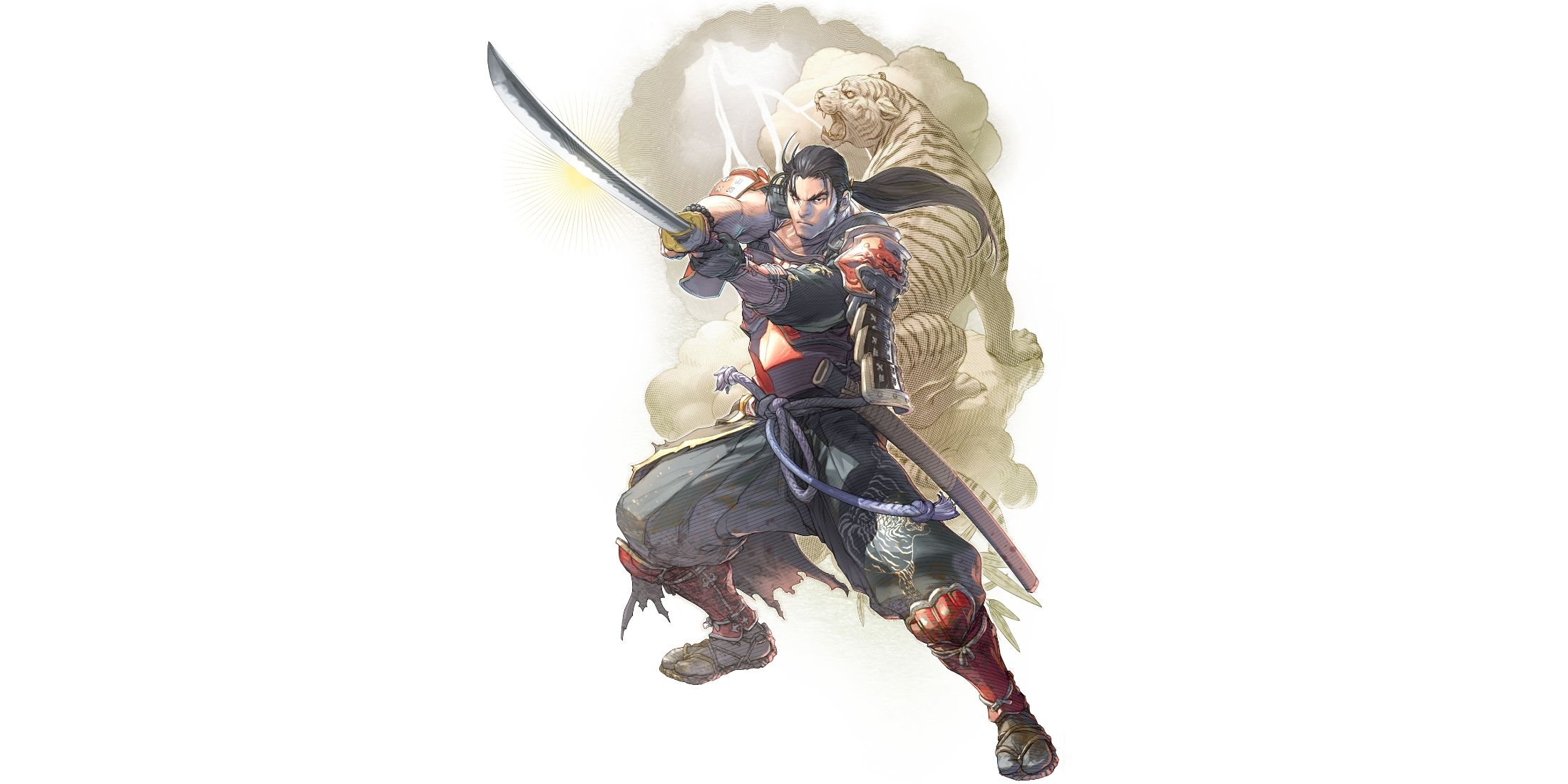 Mitsurugi Concept Art from Soul Calibur