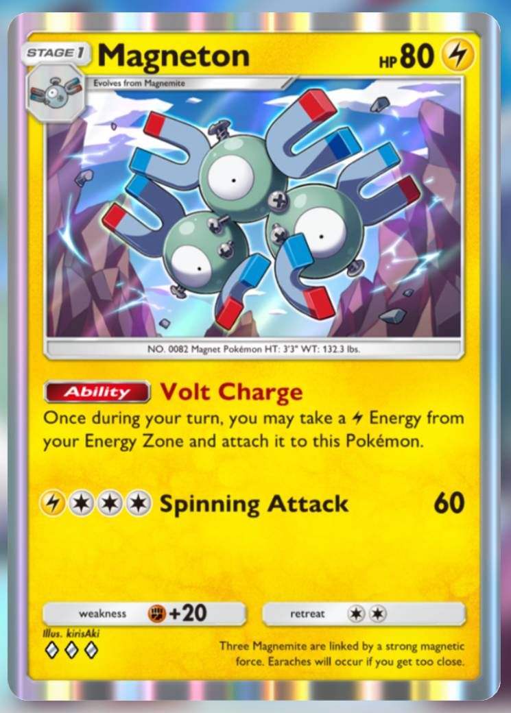 The Magneton card, from Genetic Apex.