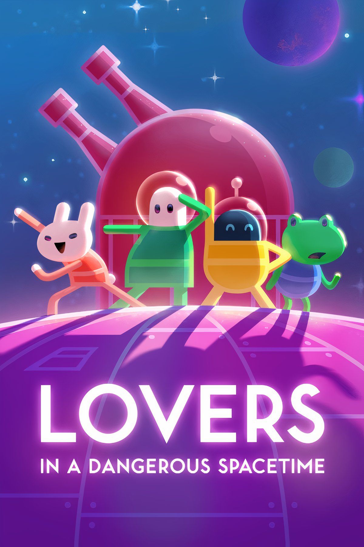 Lovers in a Dangerous Spacetime  Tag Page Cover Art